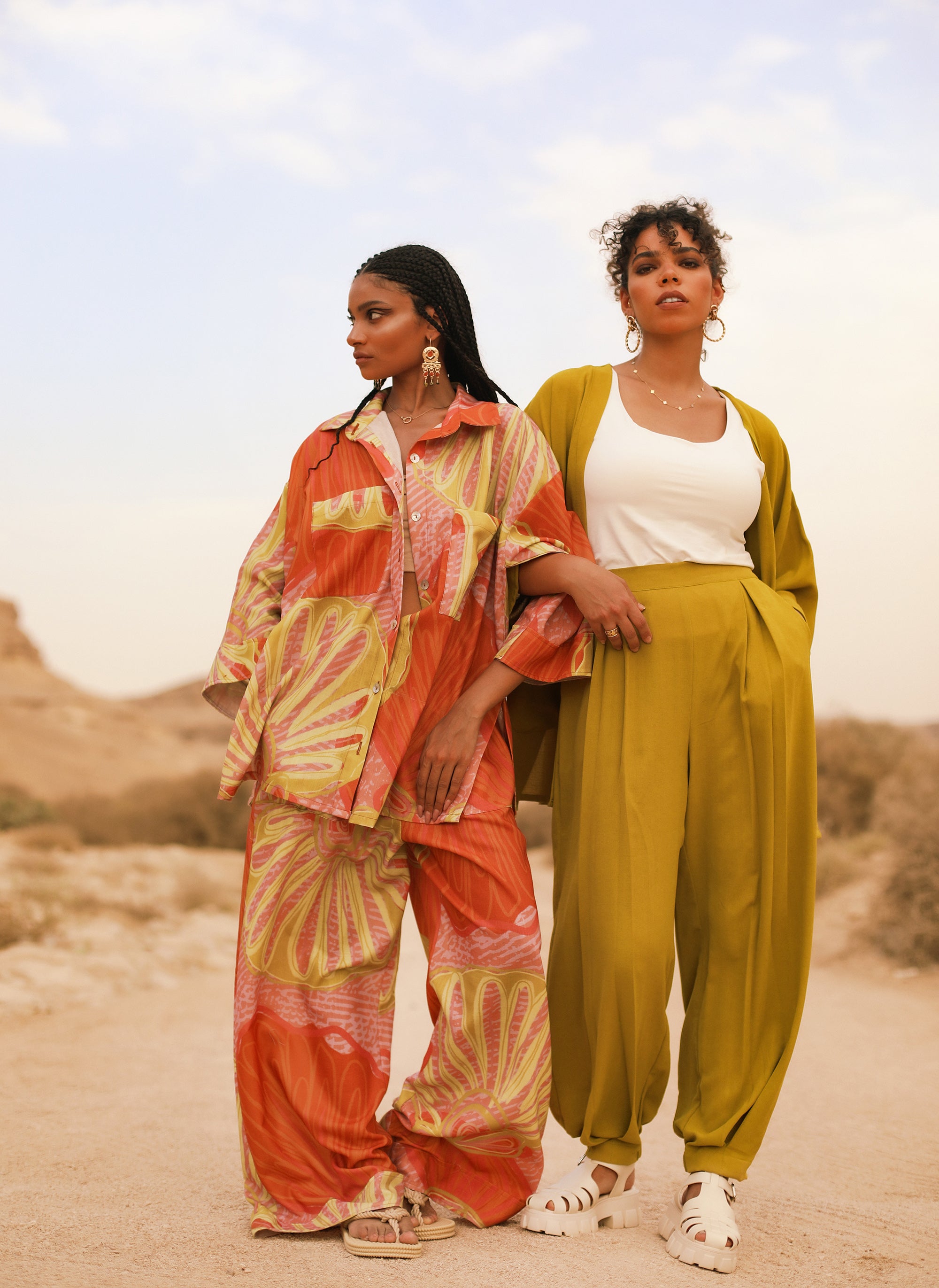 Aladdin Set - Yellow Green