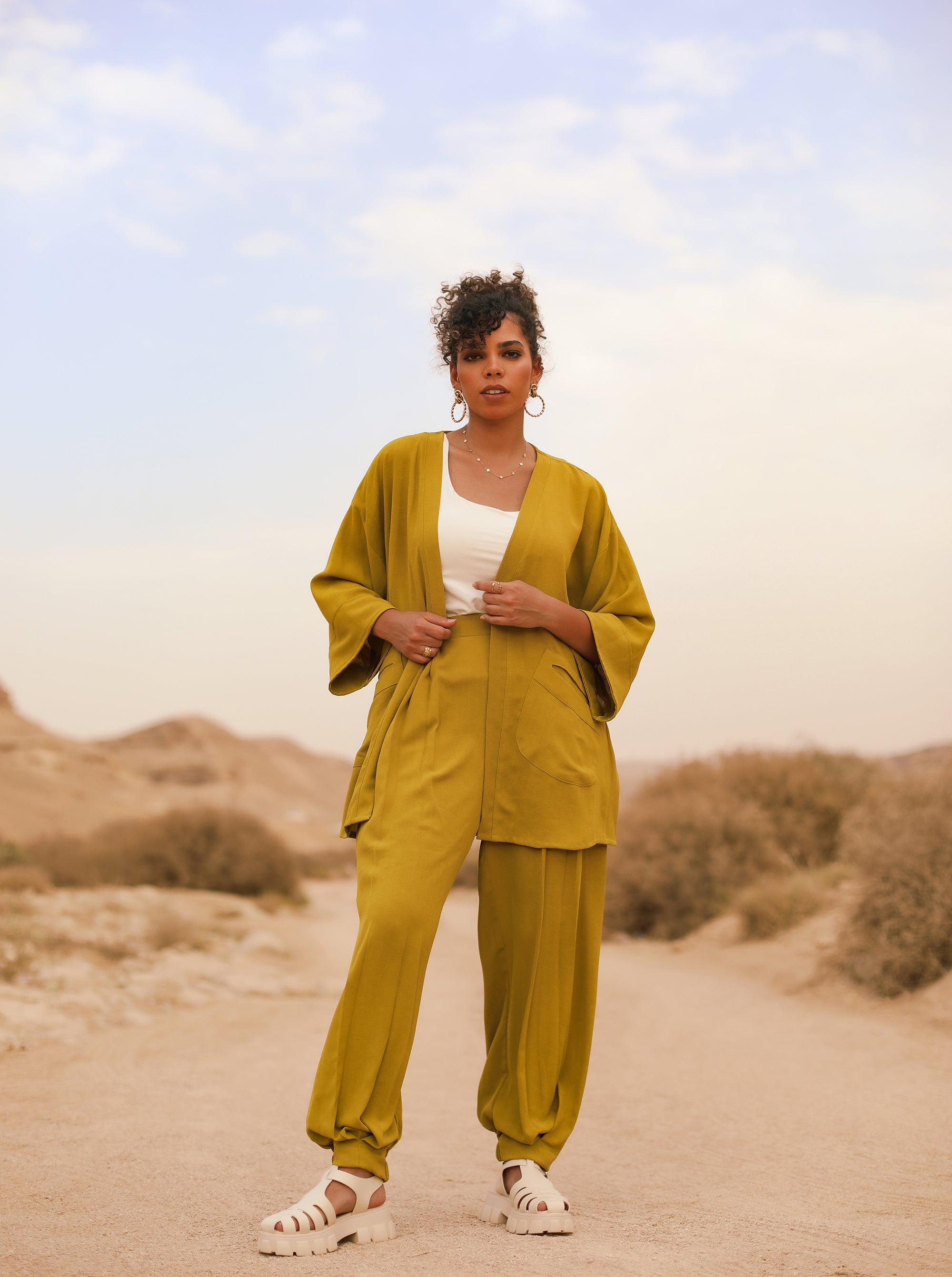 Aladdin Set - Yellow Green