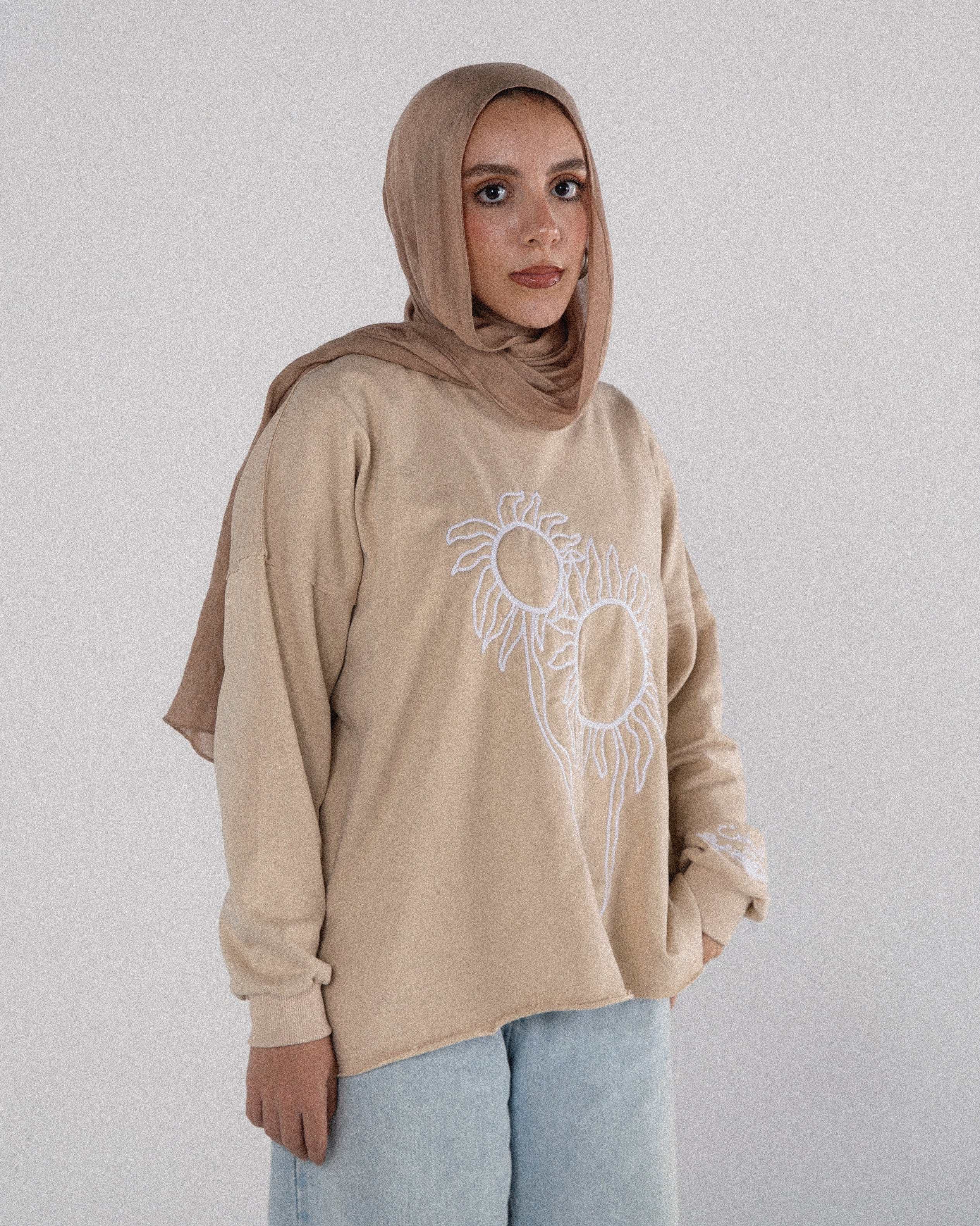 Hope Sweatshirt -  Light Beige