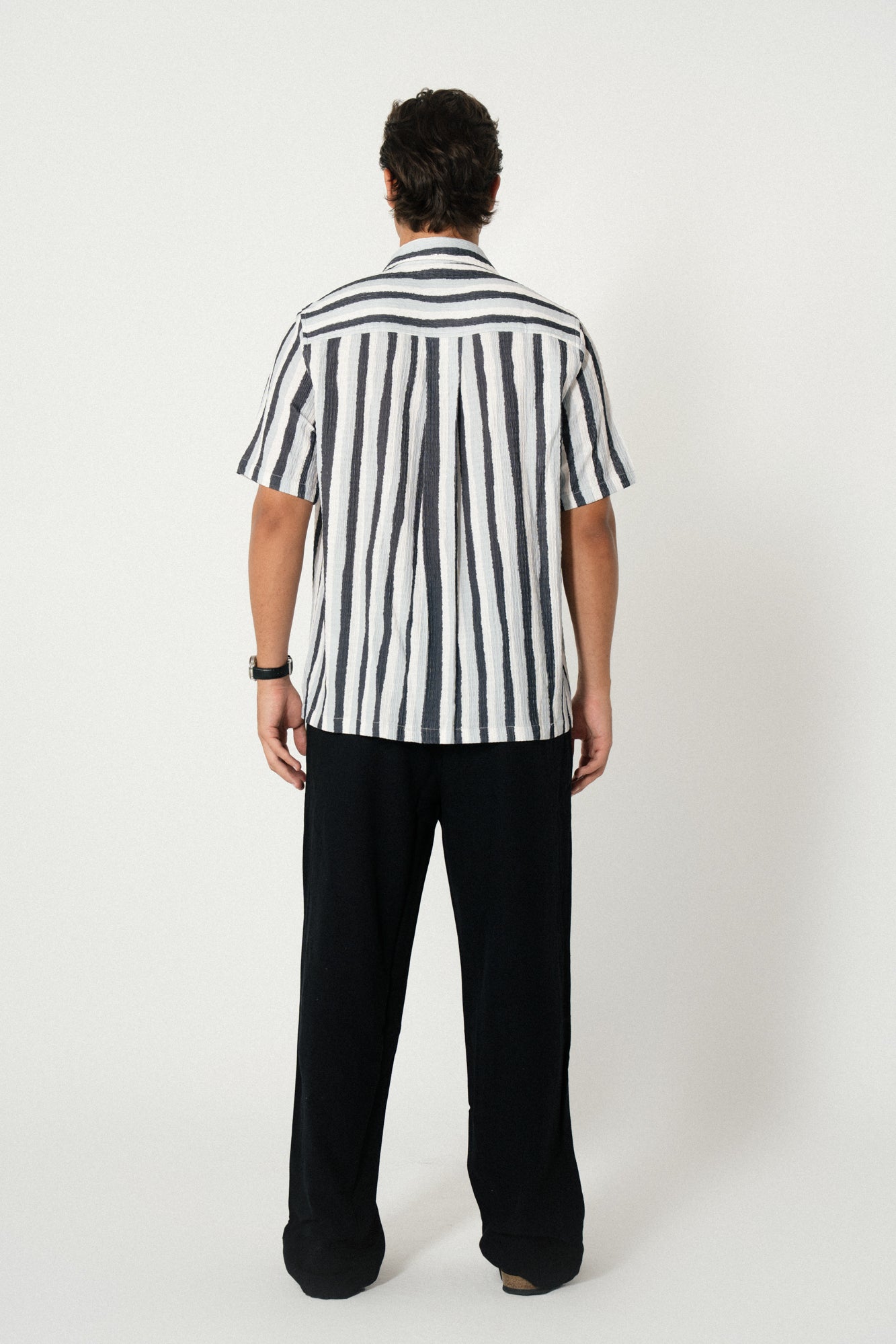 Nomad Stripes Shirt - Grey