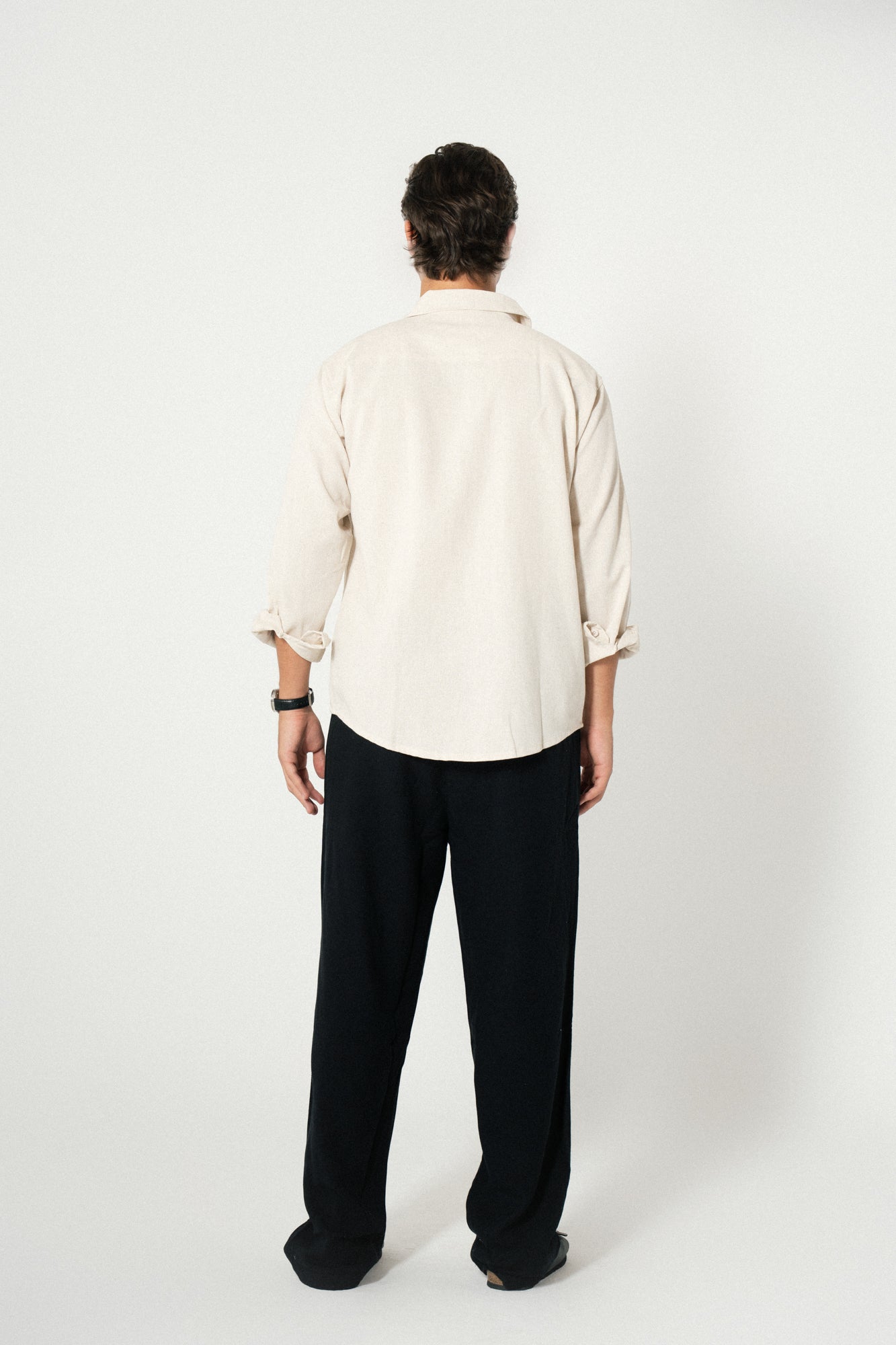 Men Full Sleeves Linen Shirts