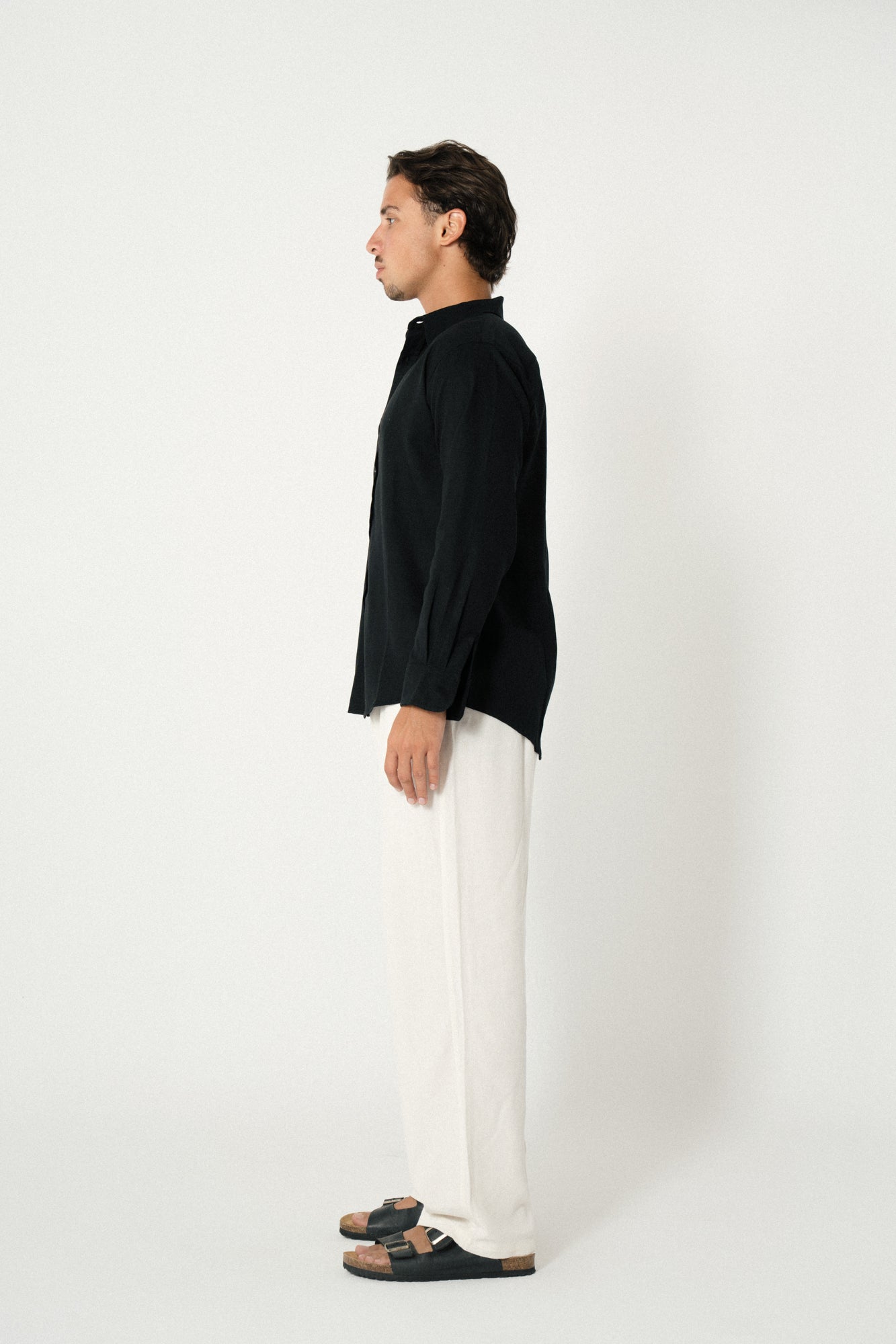 Men Full Sleeves Linen Shirts