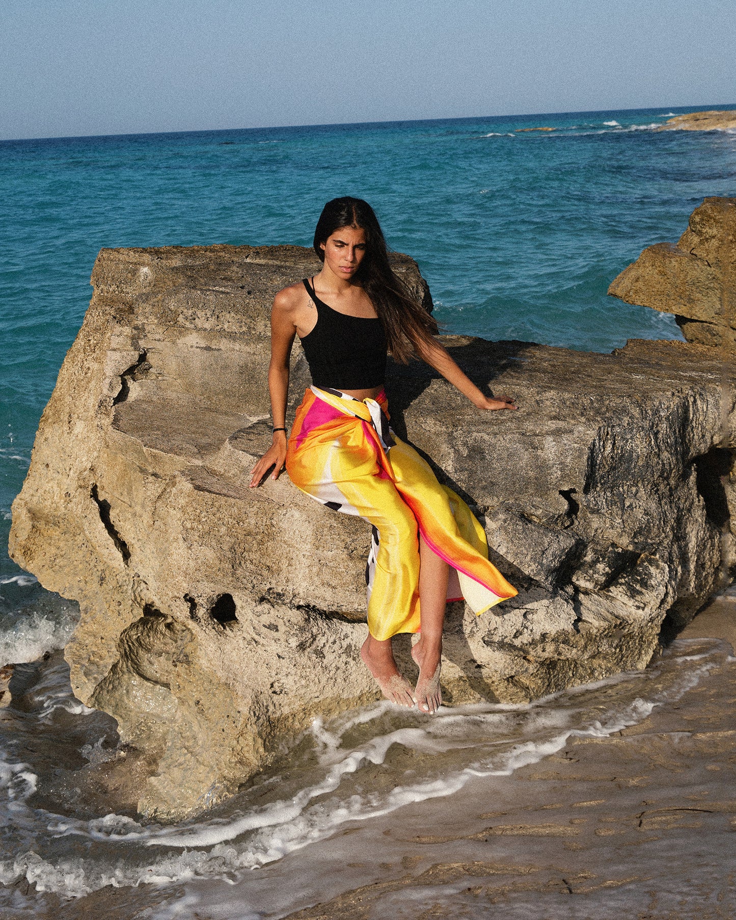 Sunny Days wrap skirt