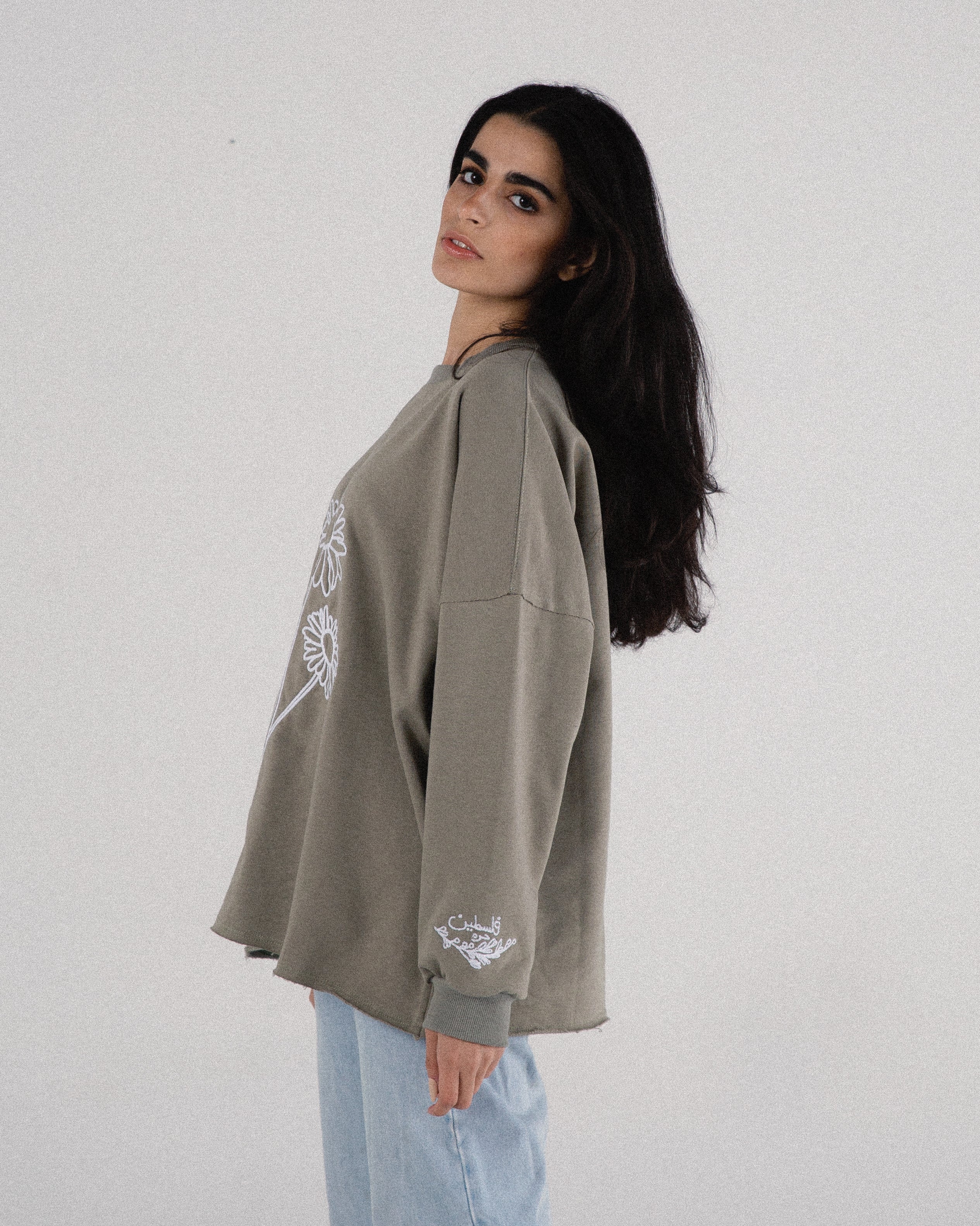 Hope Sweatshirt - Olive