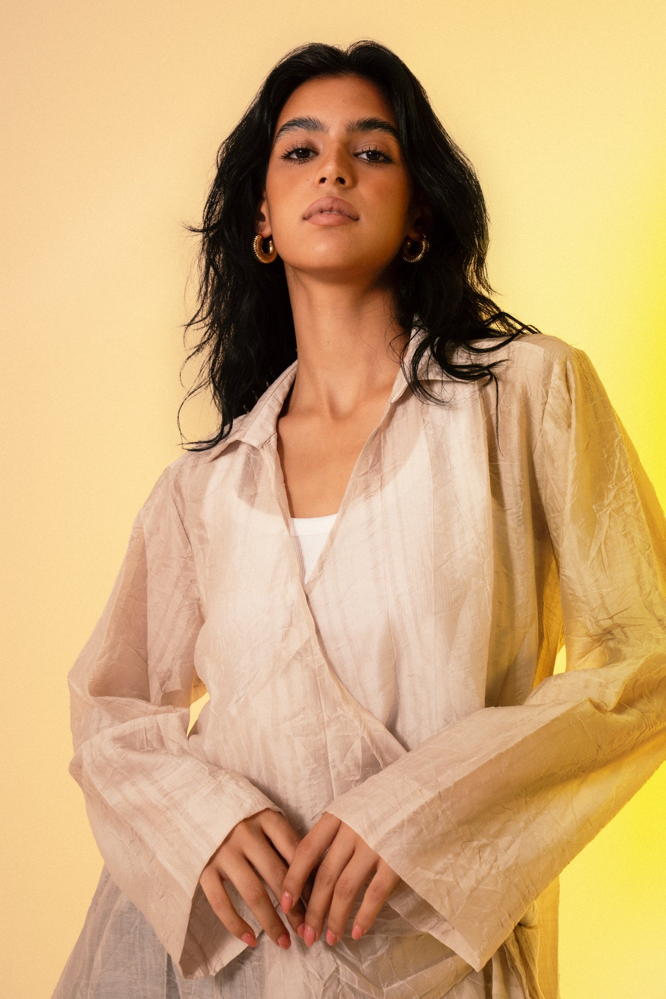 Alba Top - Light Beige