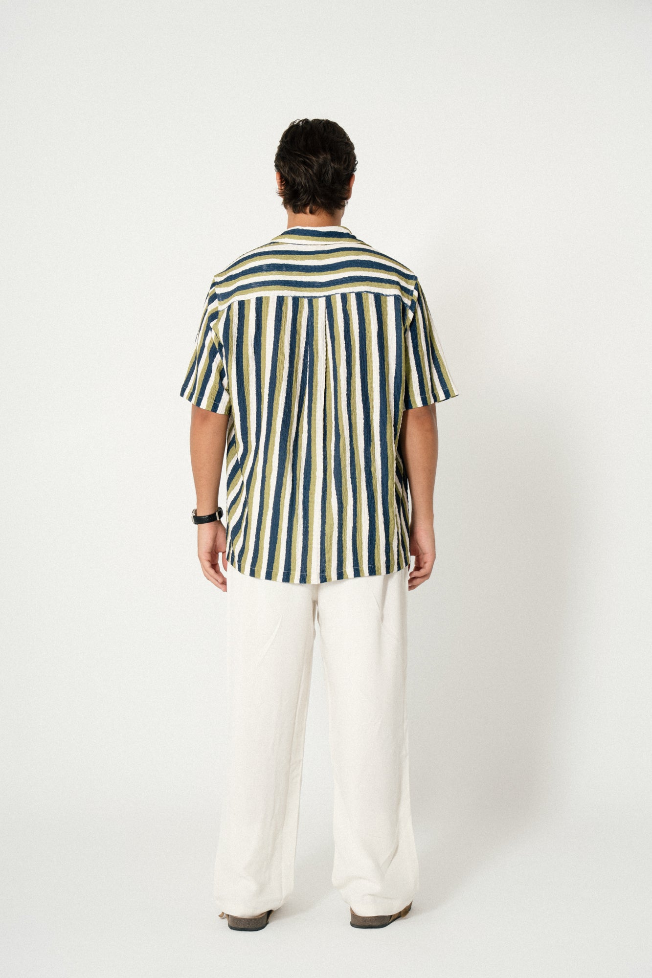 Nomad Stripes Shirt - earthy