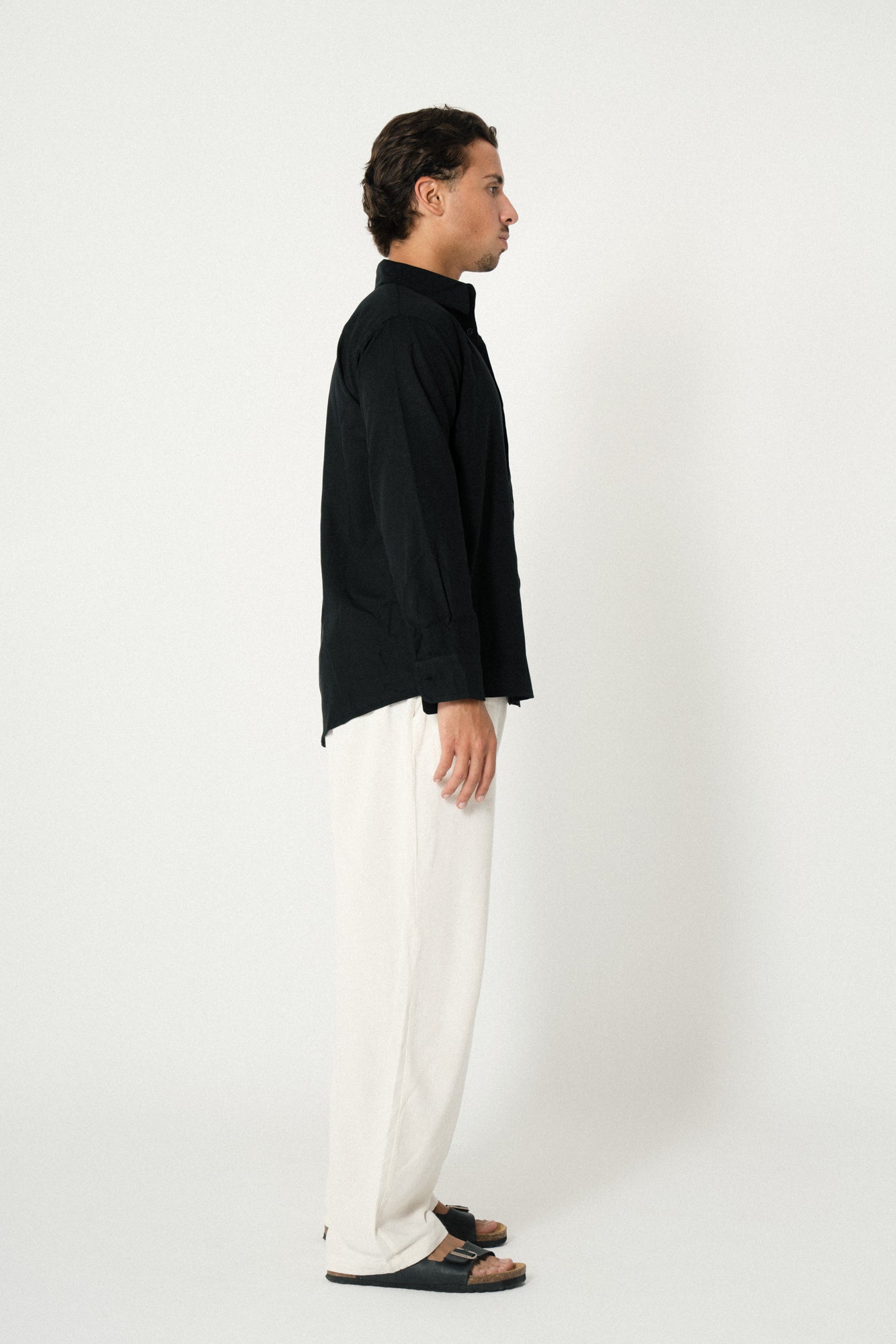 Men Full Sleeves Linen Shirts