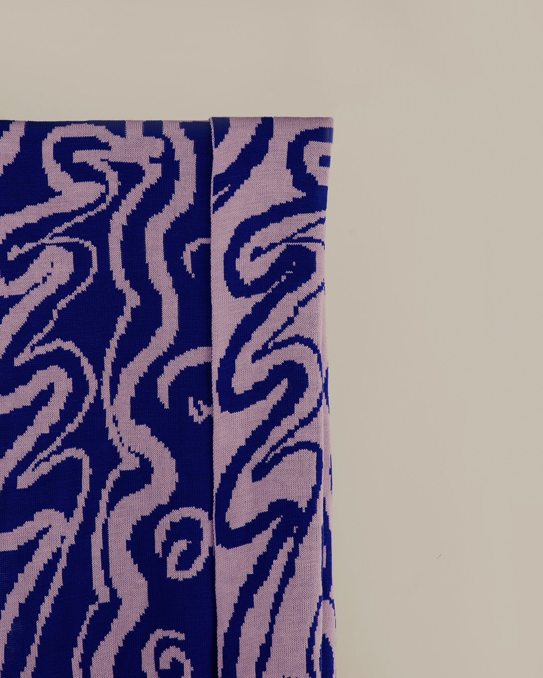 The Mellow Shawl - Royal Blue x Lilac