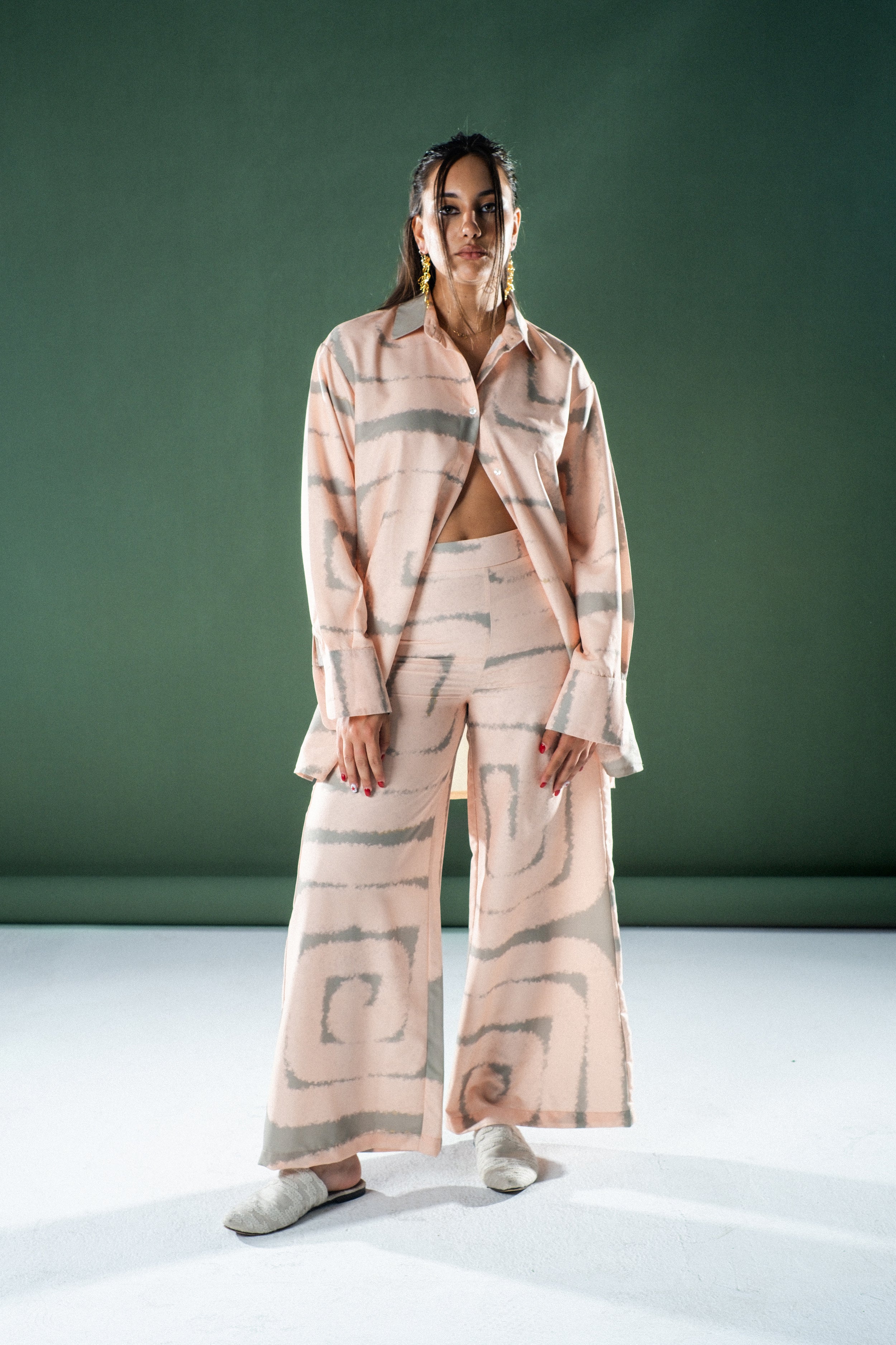 Swirl Set - Sage Green