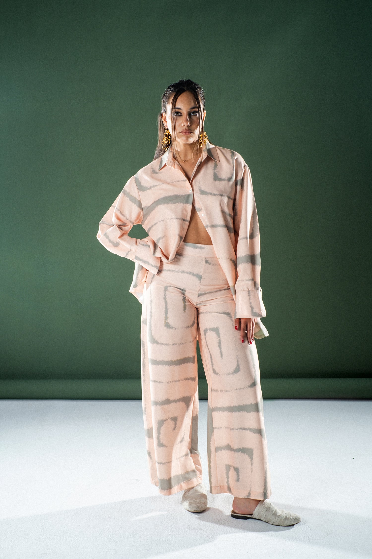 Swirl Set - Sage Green