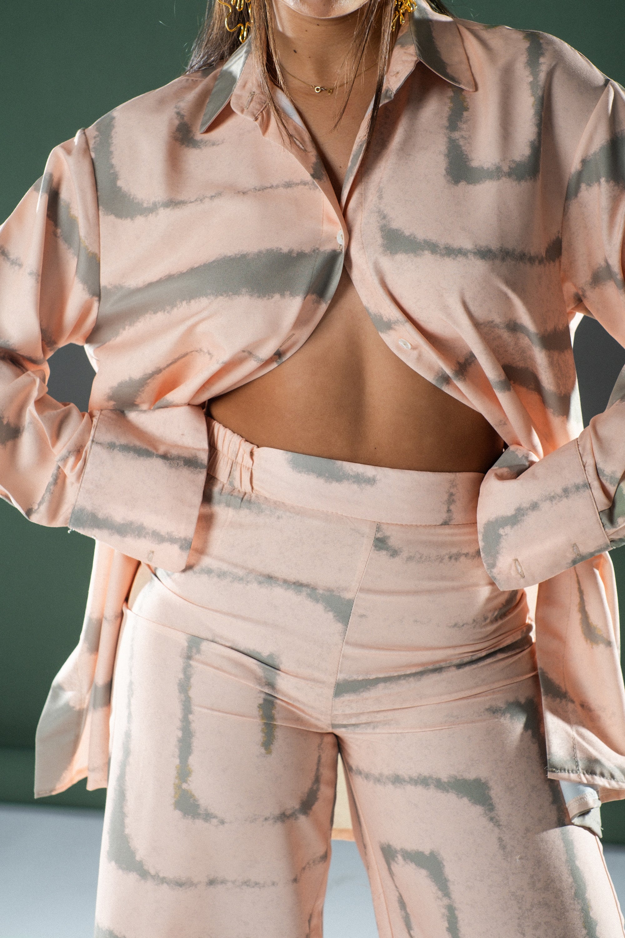 Swirl Set - Sage Green