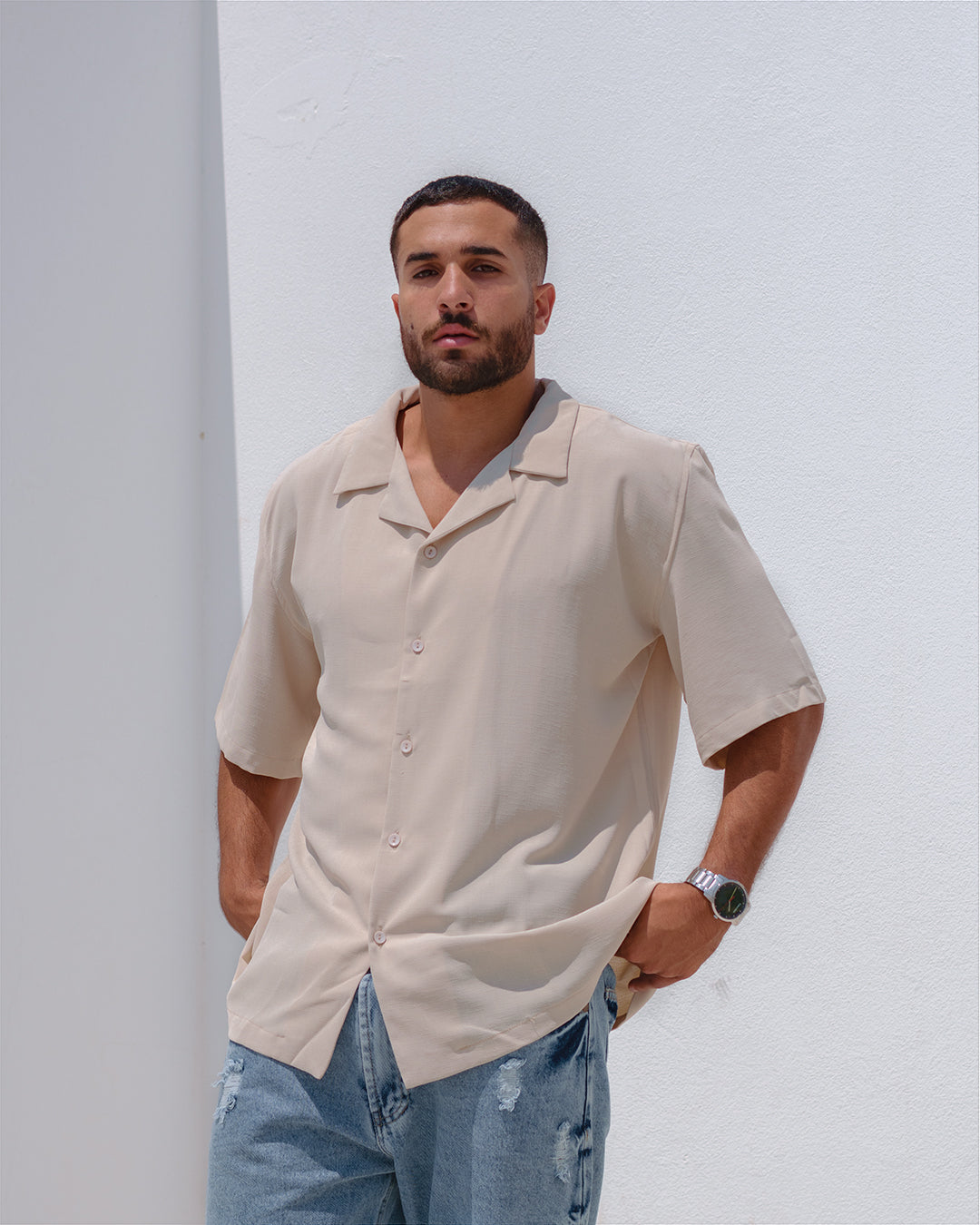 Urban Guy Shirt - Light Beige