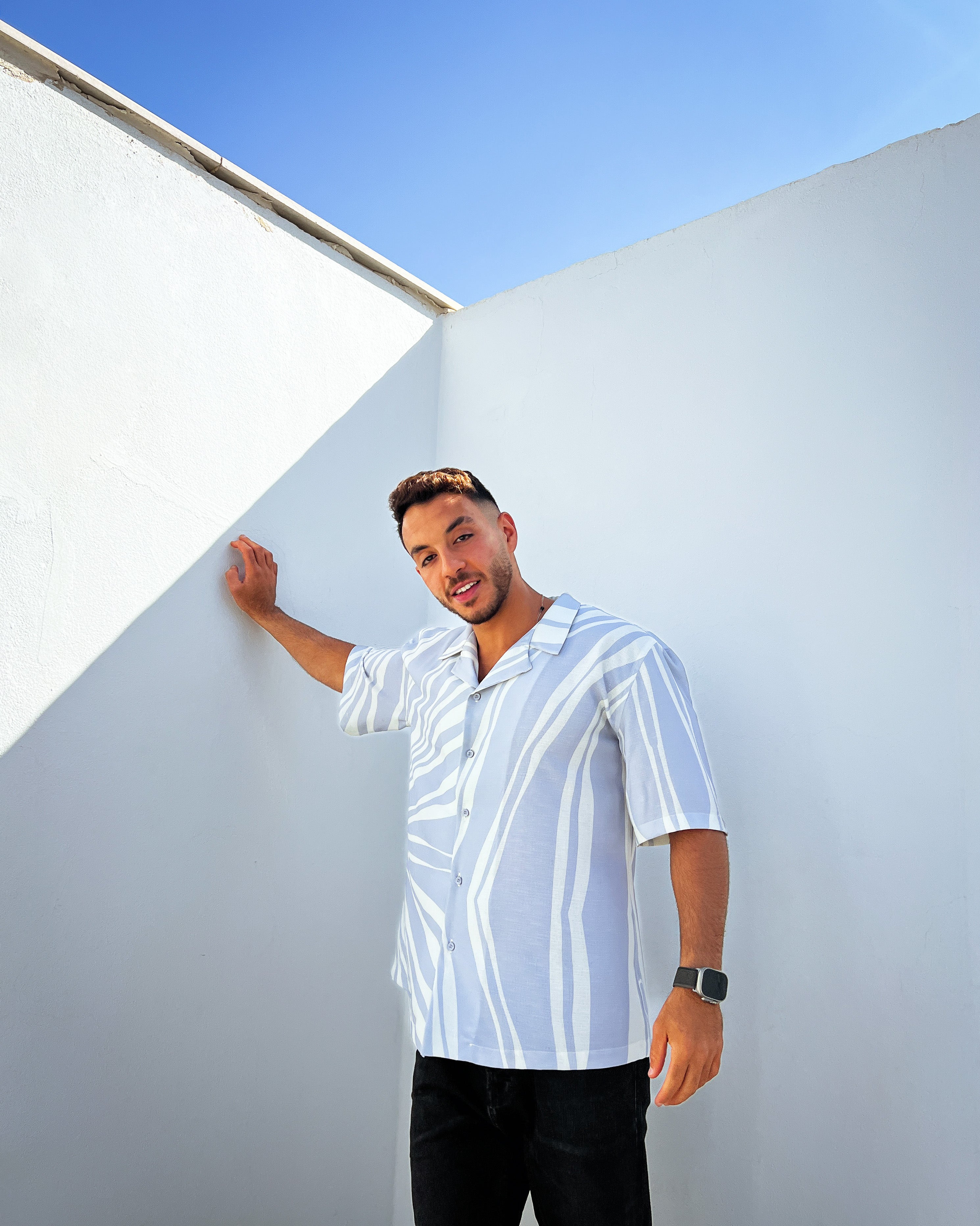 Urban Guy Shirt - Grey X White