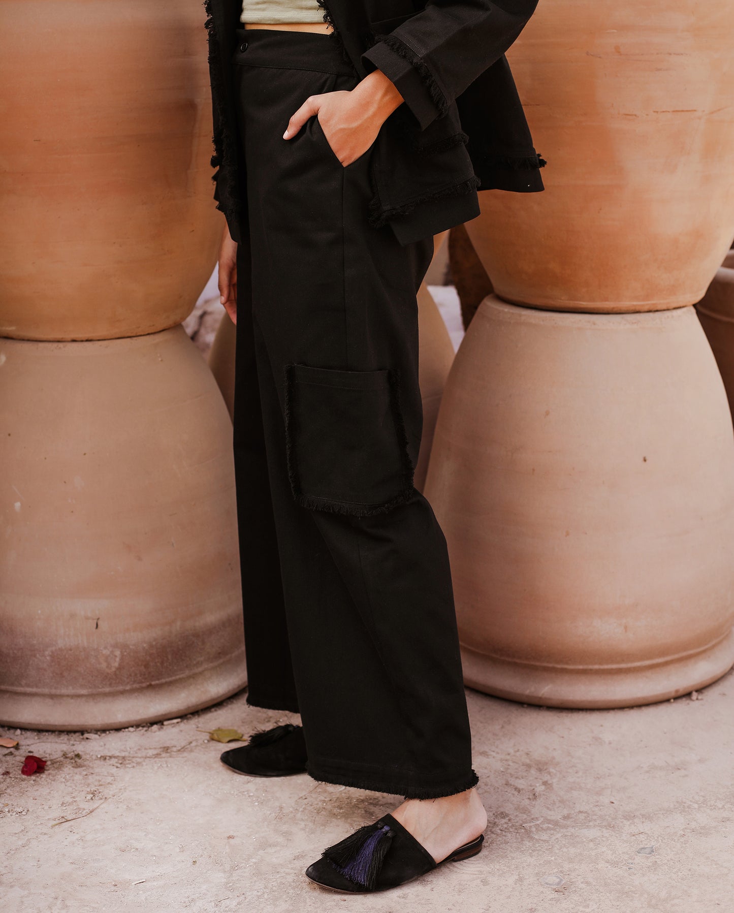 Not So Casual Set - Black