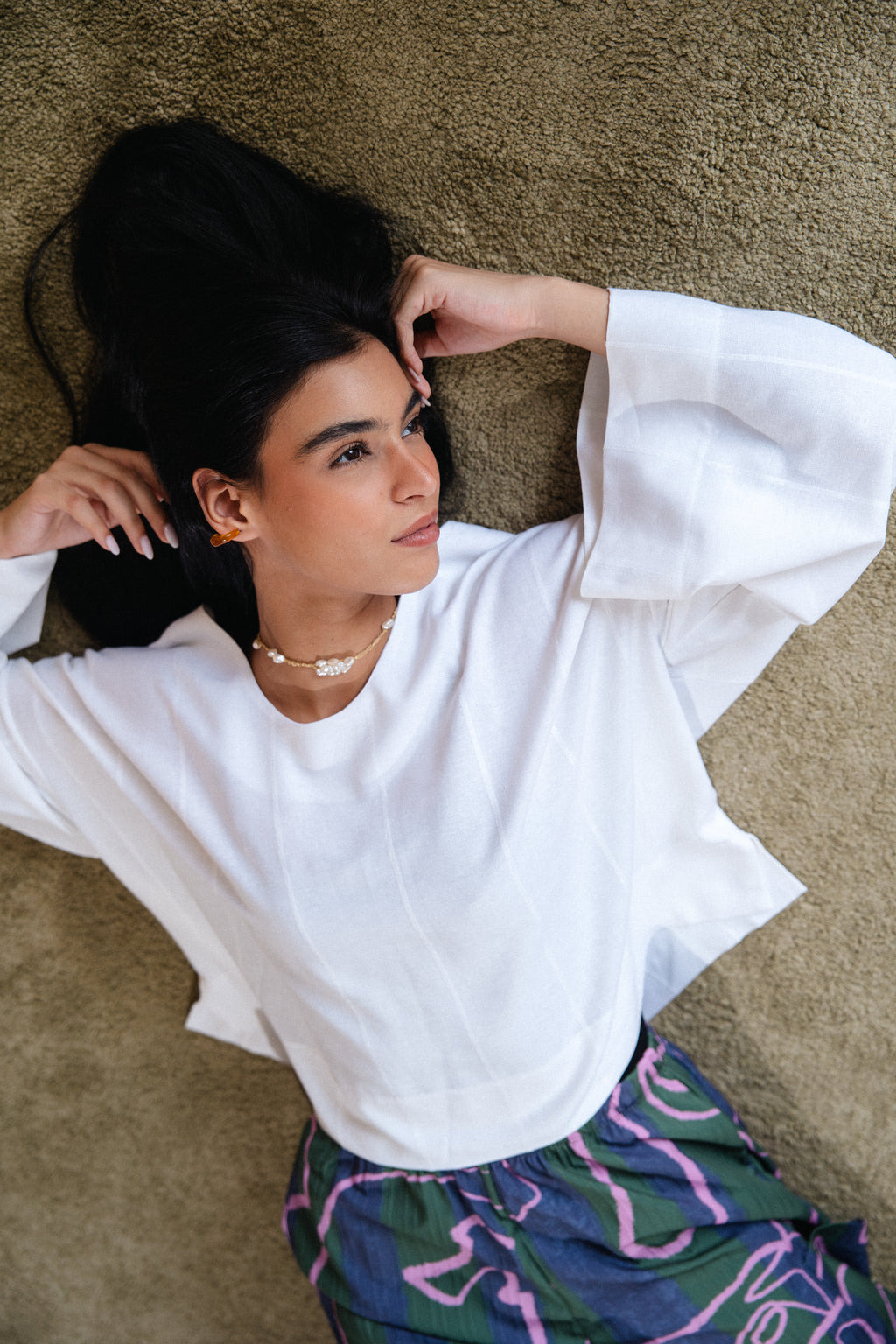 Candy Linen Top - White