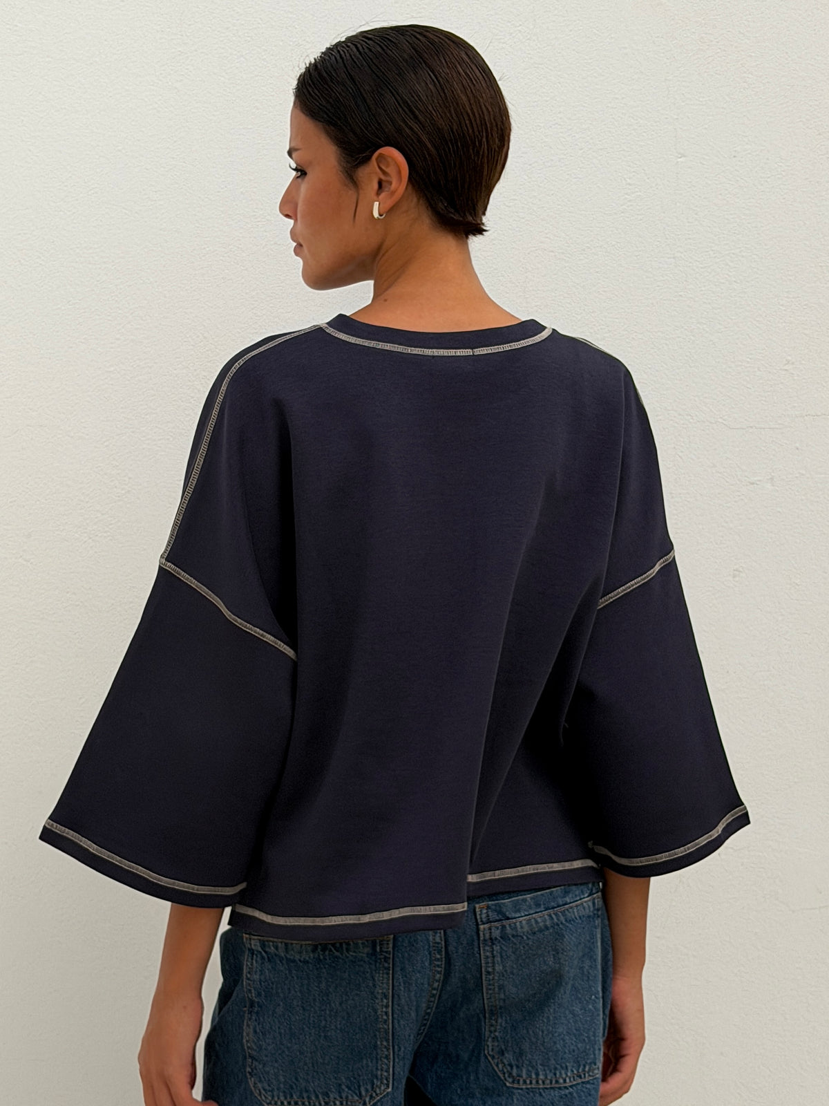 On The Go Tee - Navy