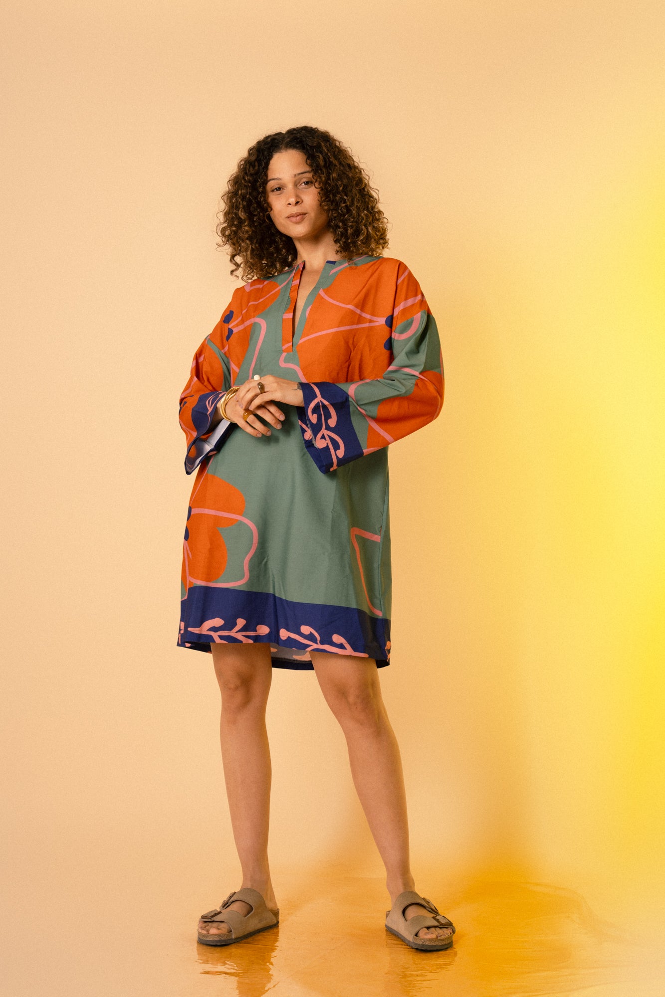 Wildflower dress - Earthy