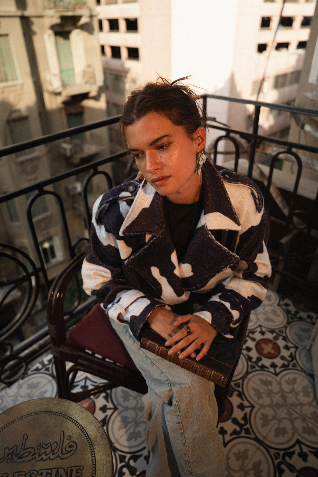 Moss Jacket in Dark Brown