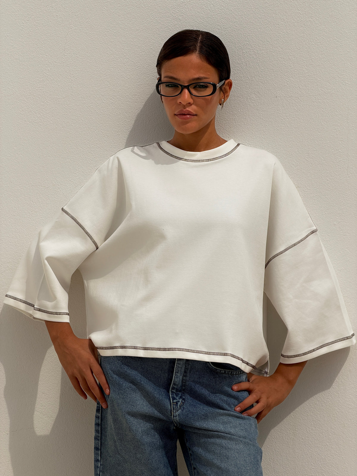 On The Go Tee - Offwhite