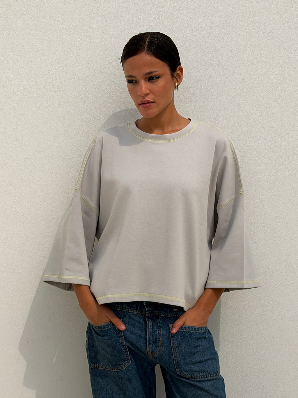 On The Go Tee - Grey