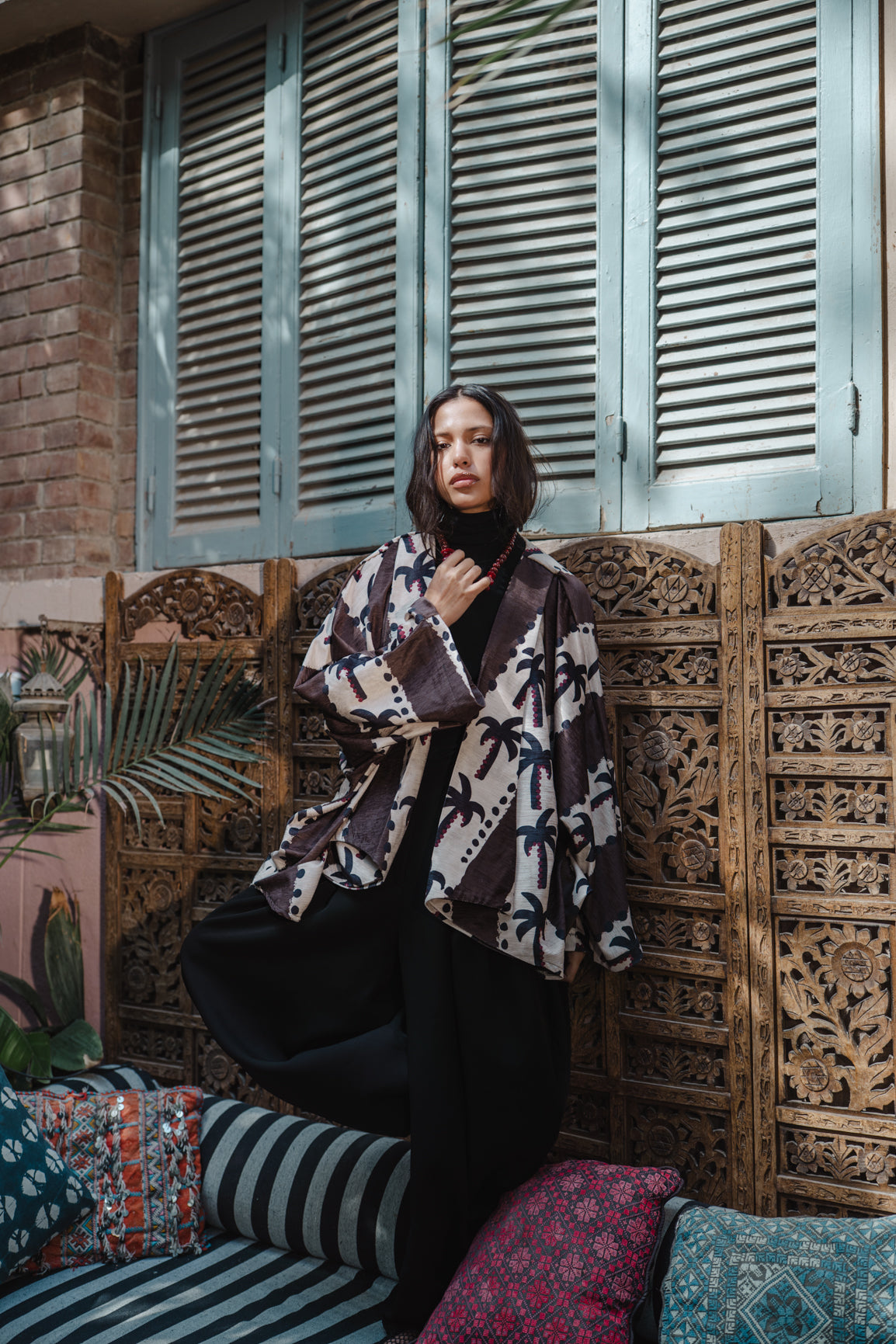 Rayhana Jacket - Brown