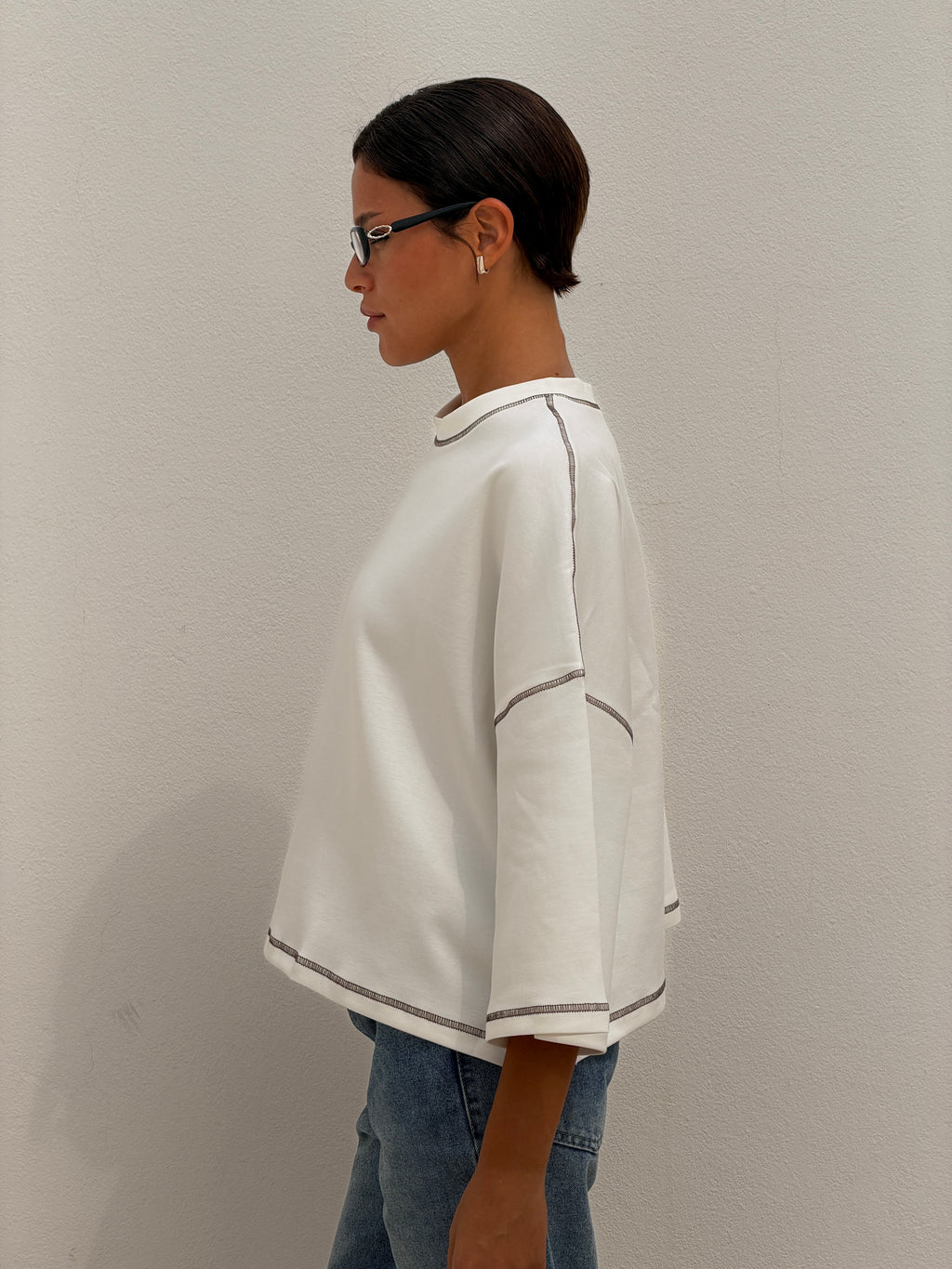 On The Go Tee - Offwhite