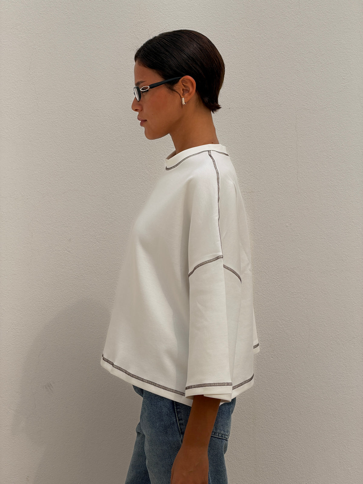 On The Go Tee - Offwhite