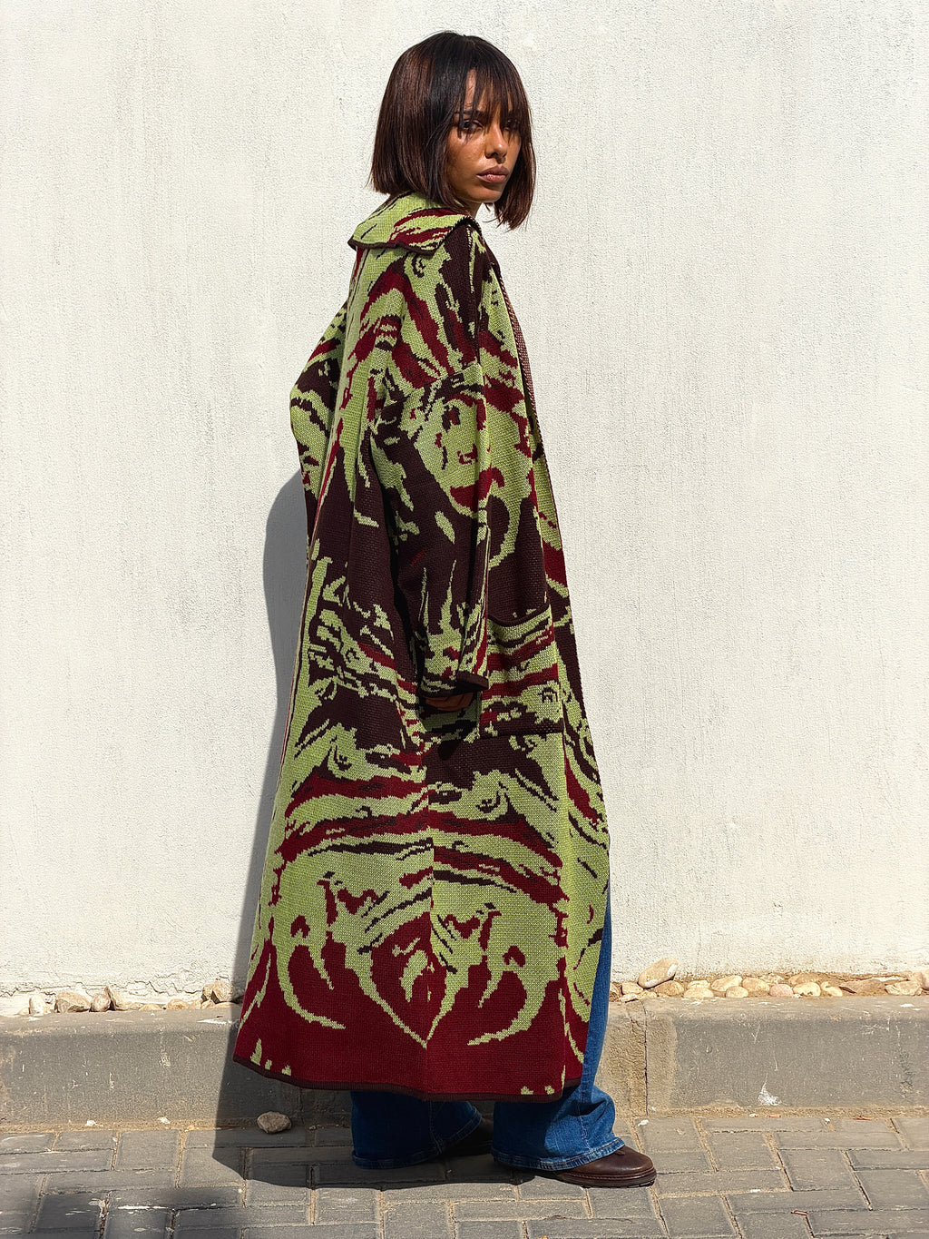 Matcha Knitted Kimono