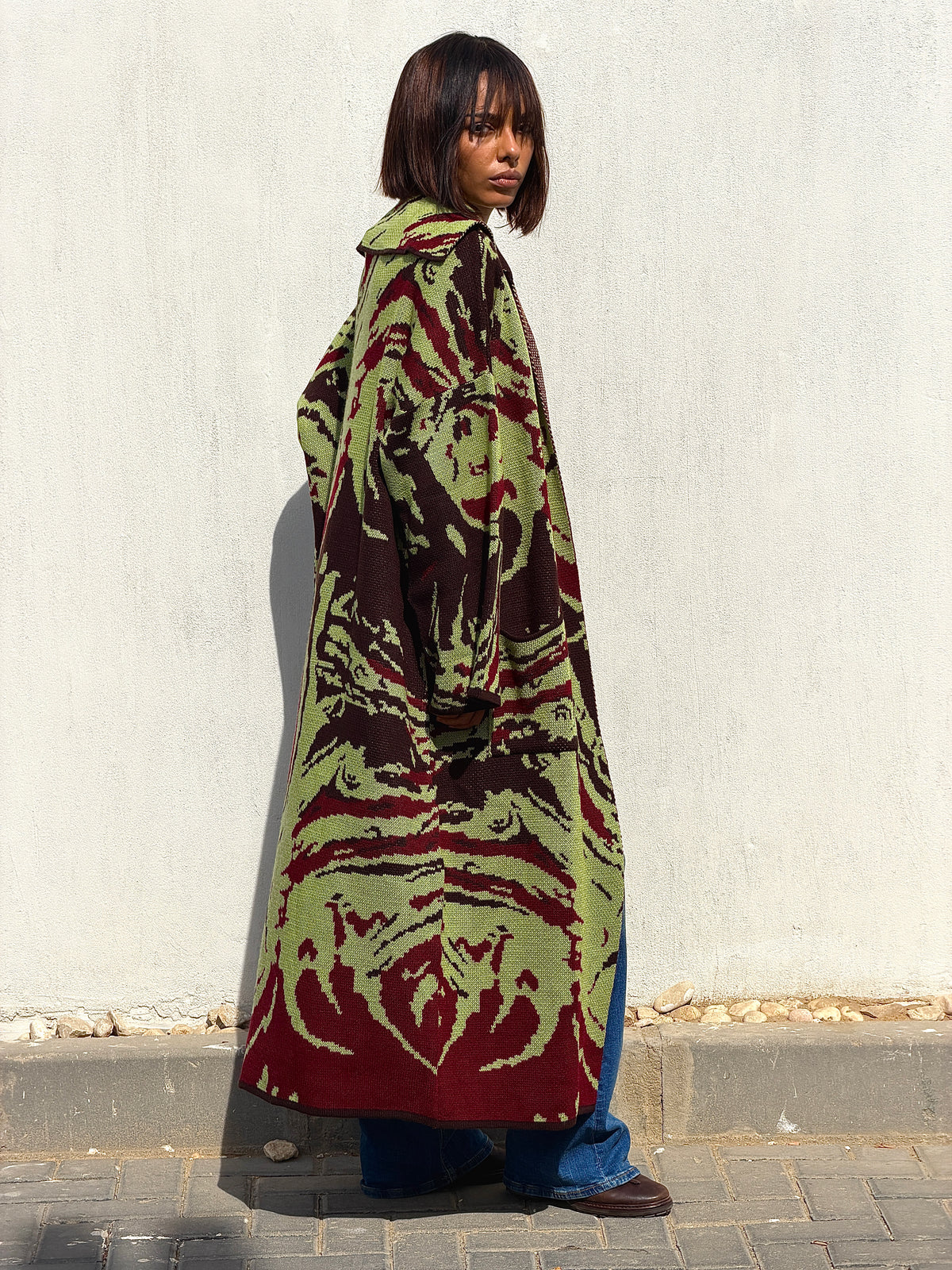 Matcha Knitted Kimono