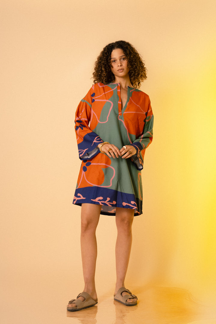 Wildflower dress - Earthy