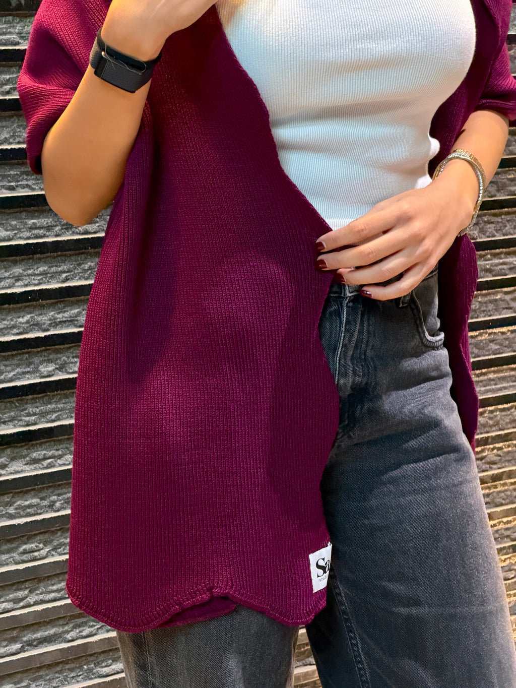 The Wavy wave Scarf