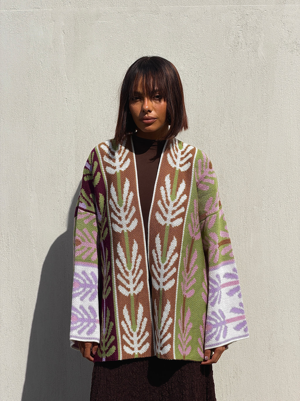 Mantra Knit Jacket - Taupe