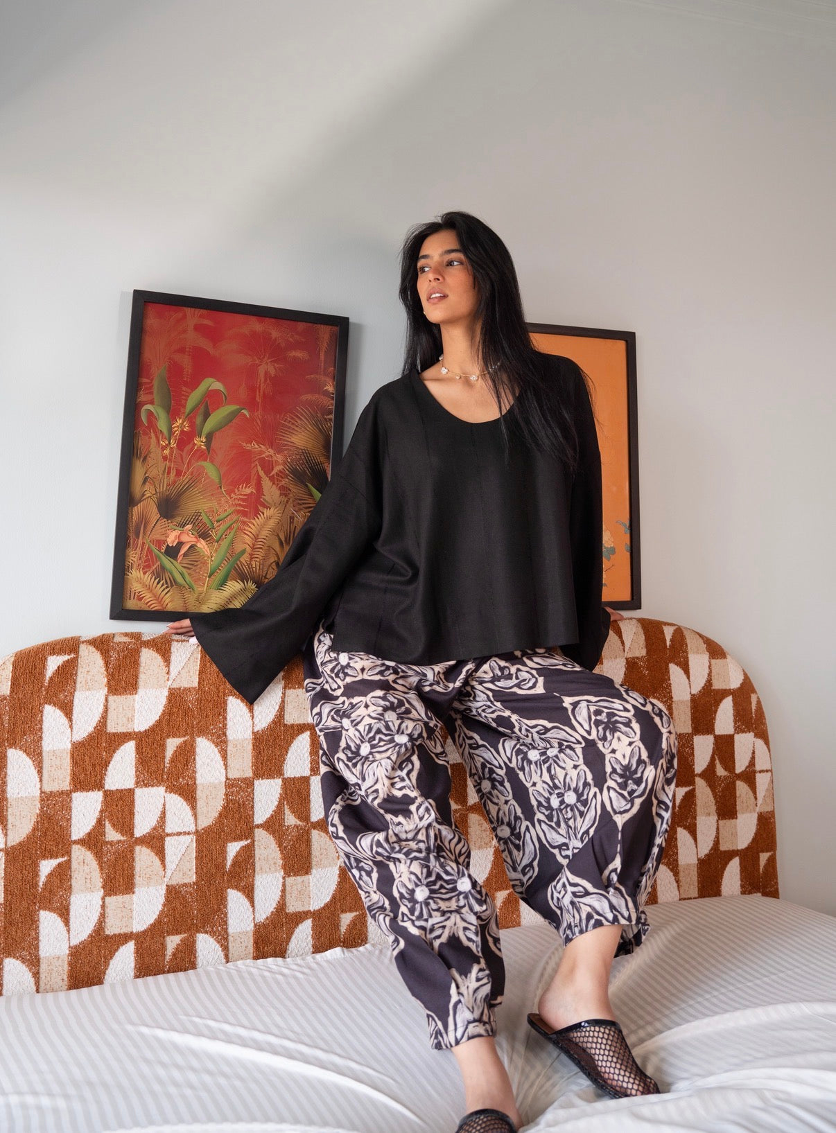 Fiesta Pants - Black