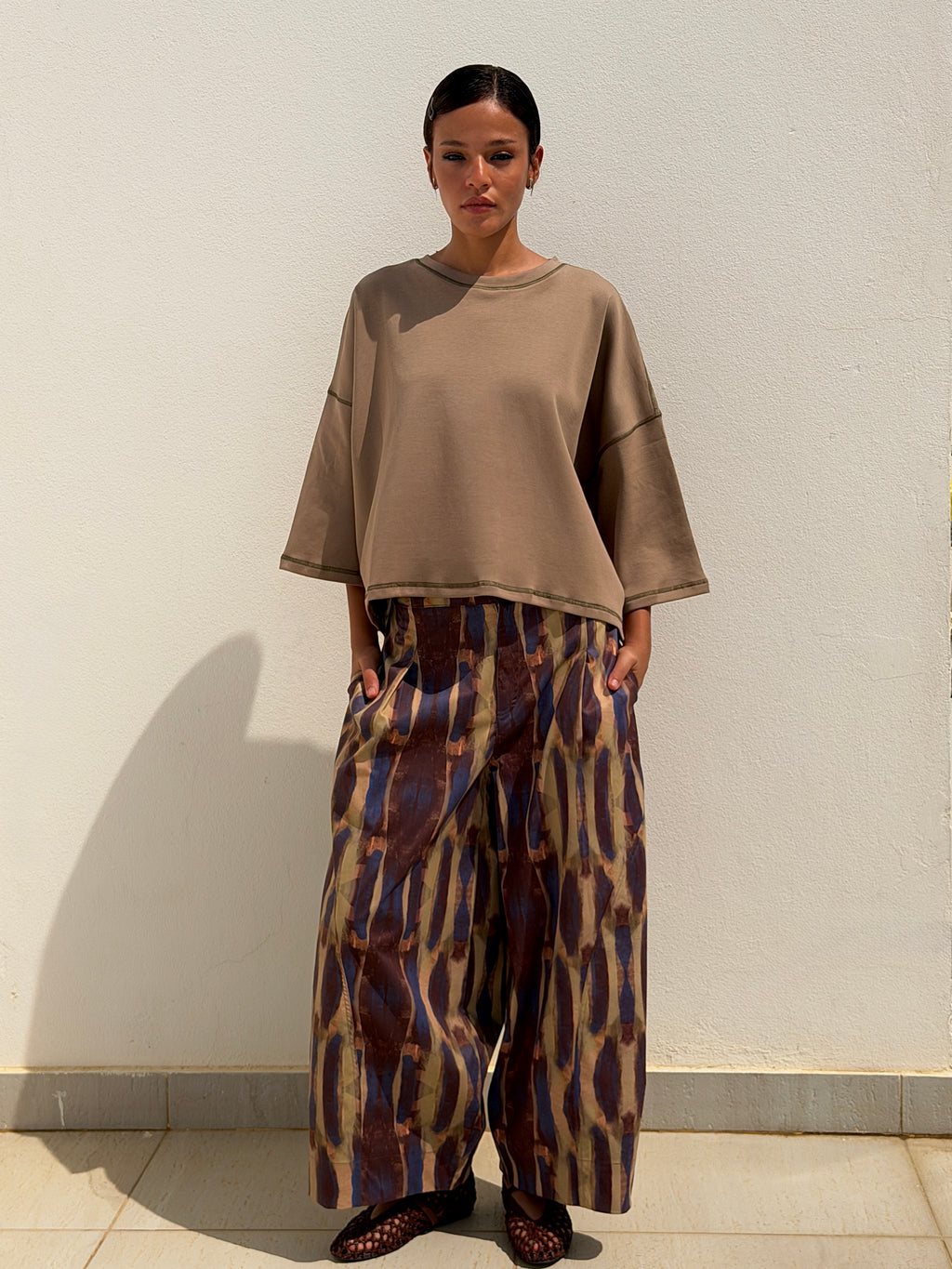 Buzzy pants - earthy