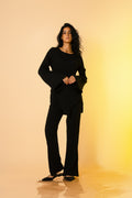 Earthen Flow Top - Black