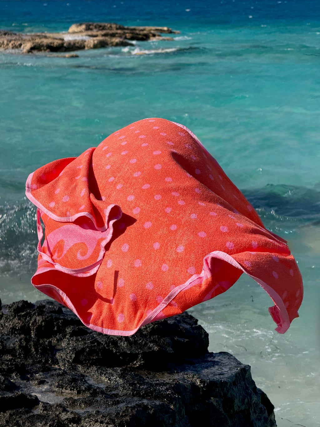 Long towel wrap skirt