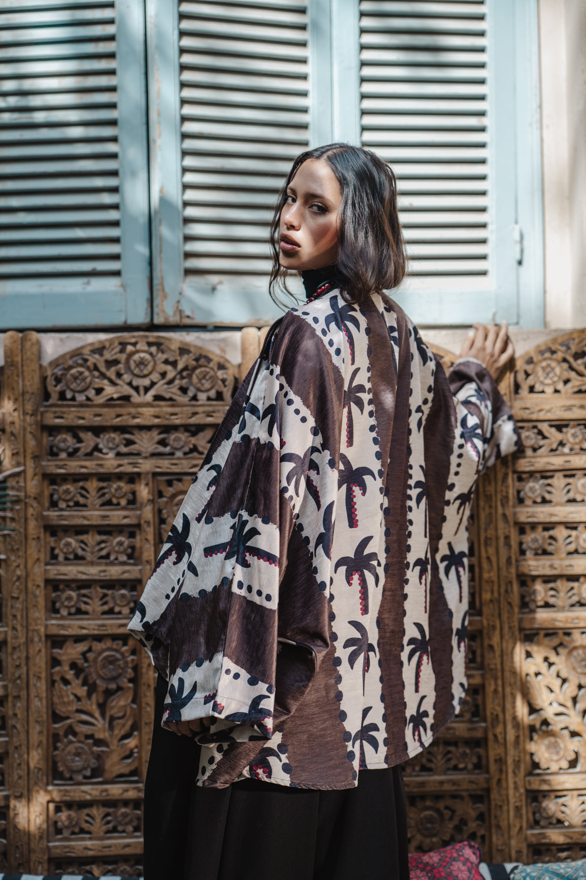 Rayhana Jacket - Brown