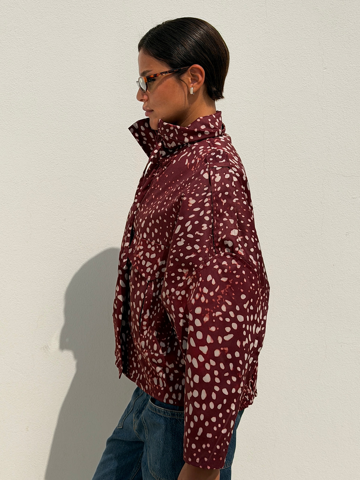 Bambi in Sa - burgundy