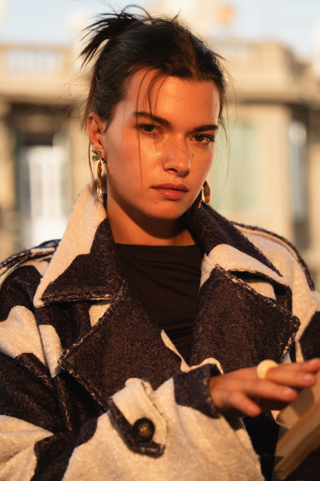 Moss Jacket in Dark Brown