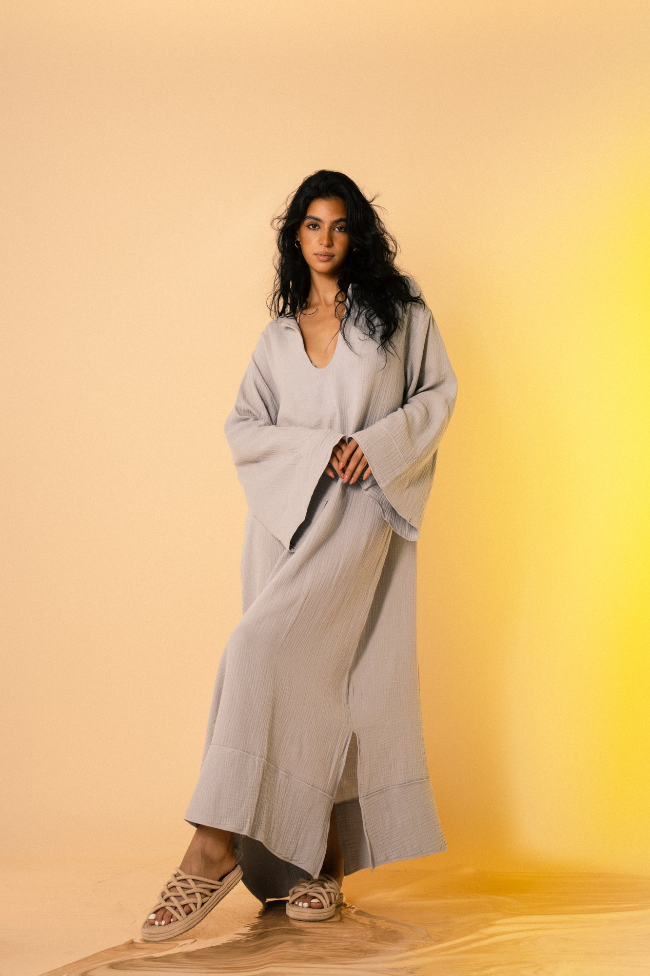 Oasis Dress - Grey