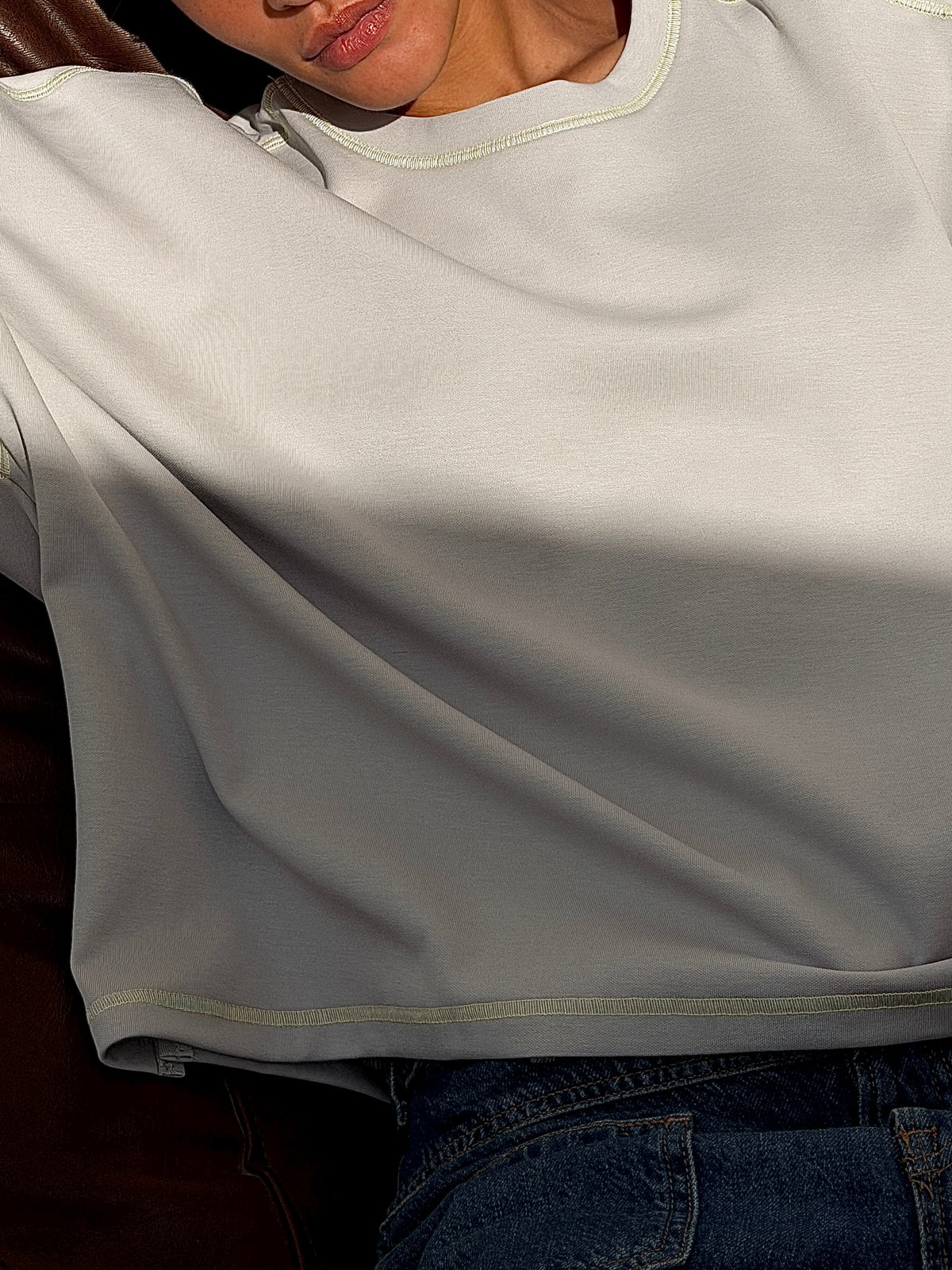 On The Go Tee - Grey