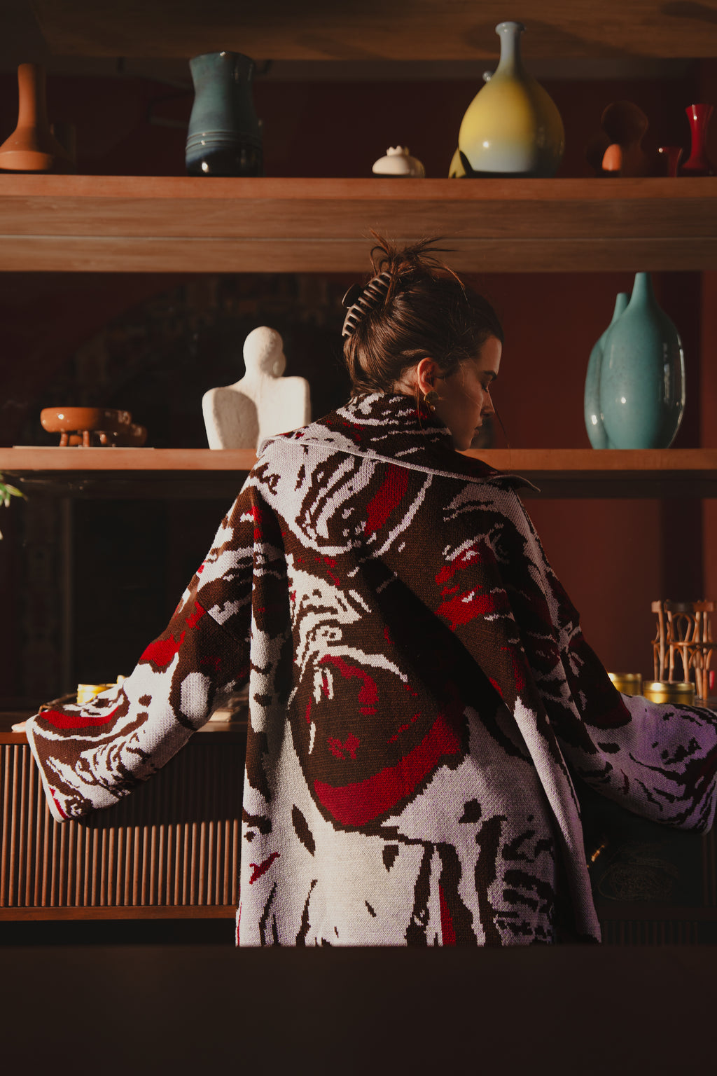 Hazel Knitted Kimono