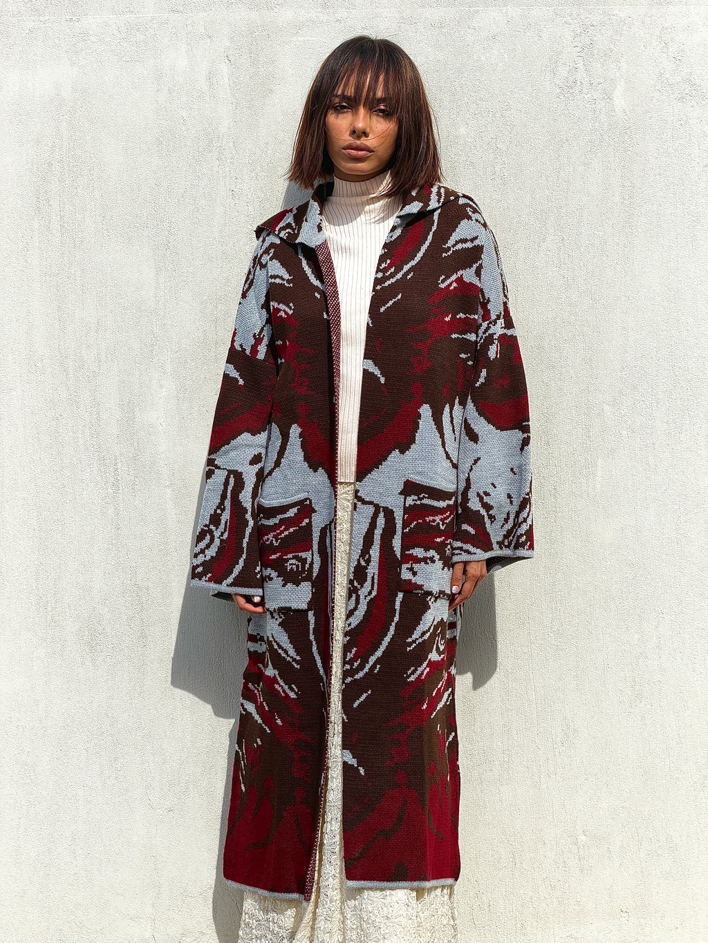 Hazel Knitted Kimono