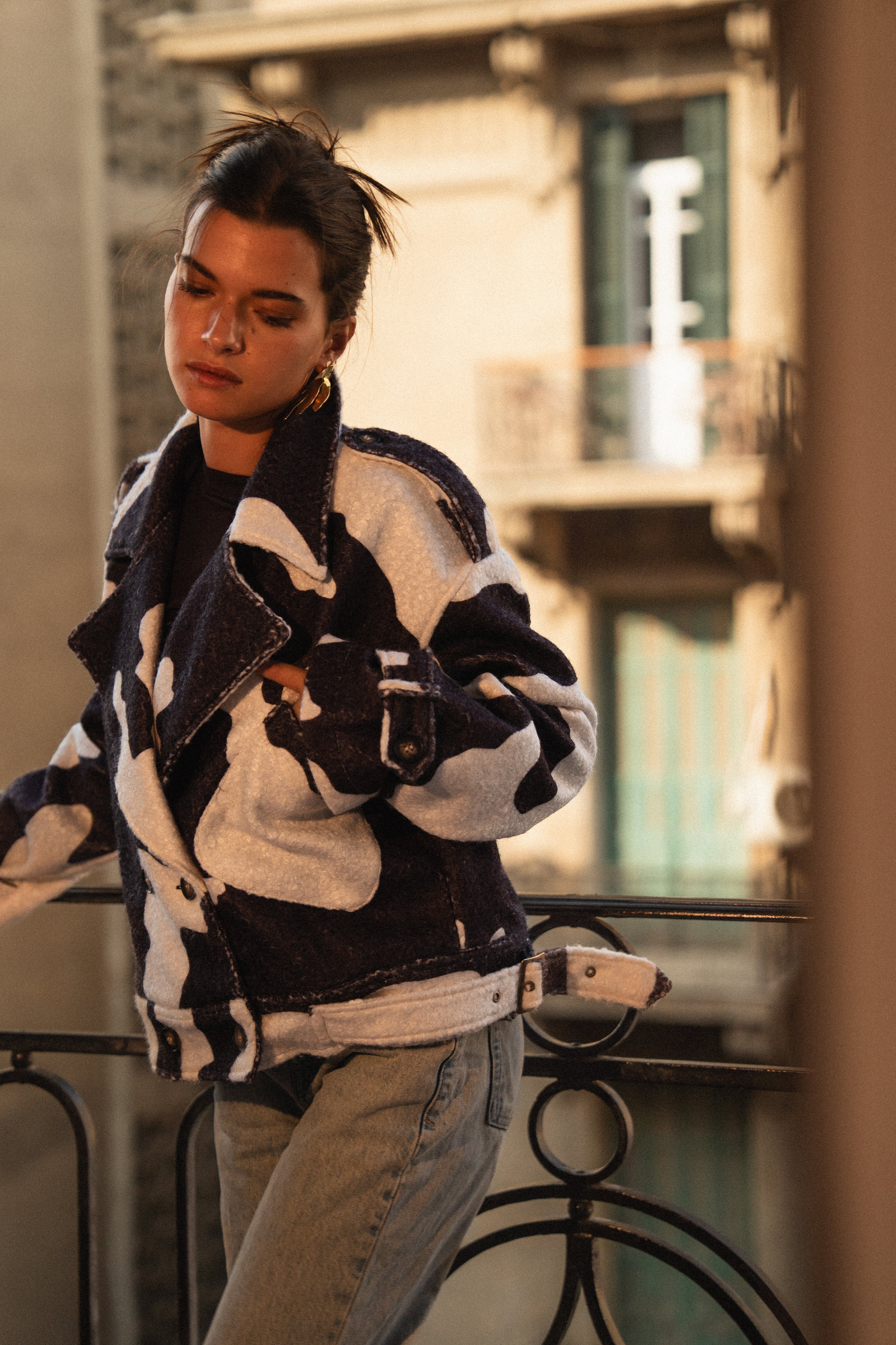 Moss Jacket in Dark Brown