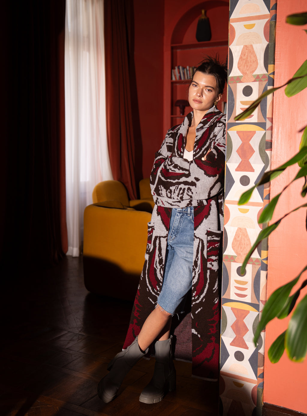 Hazel Knitted Kimono