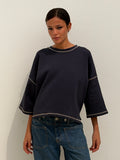 On The Go Tee - Navy