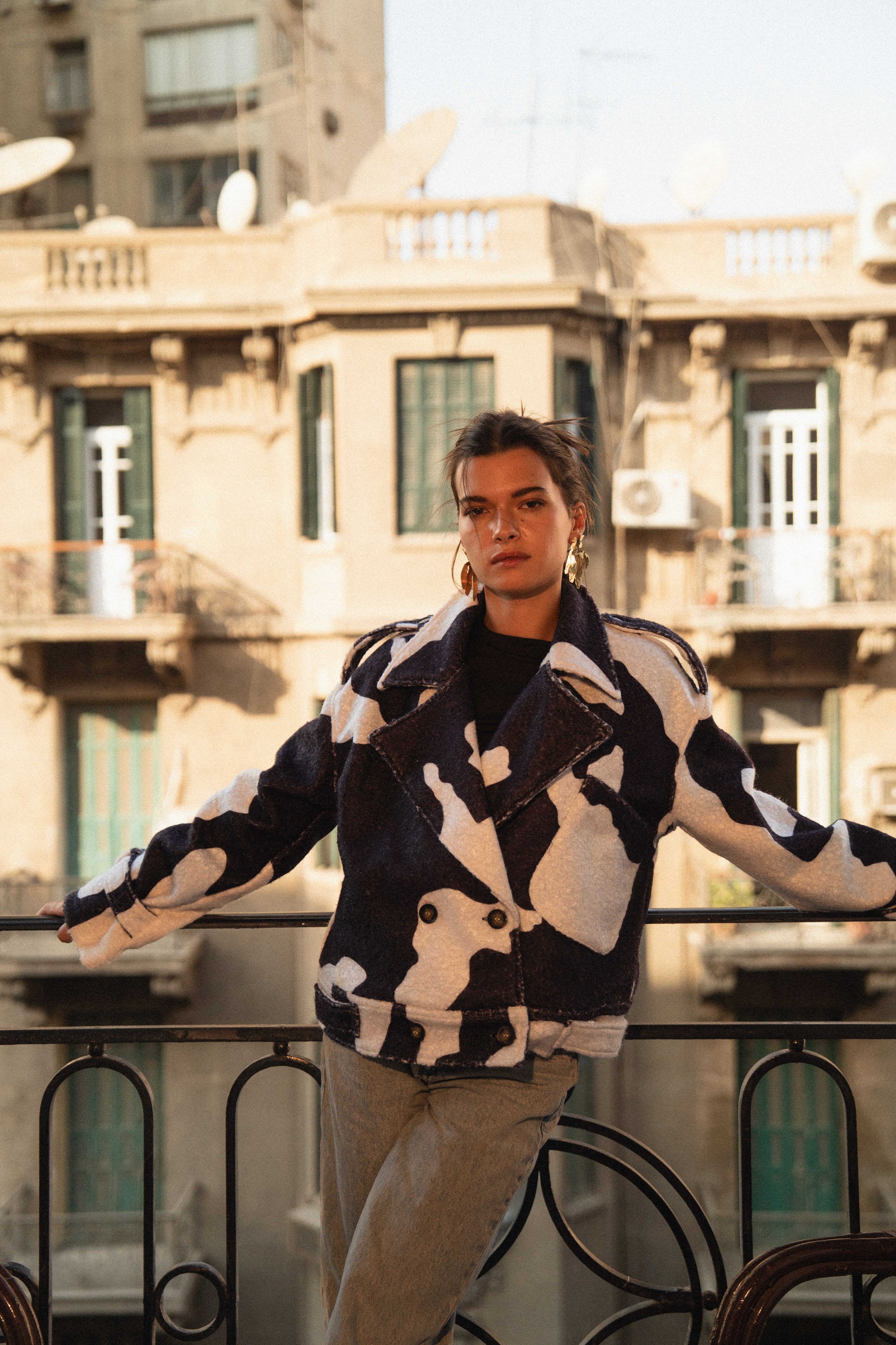 Moss Jacket in Dark Brown