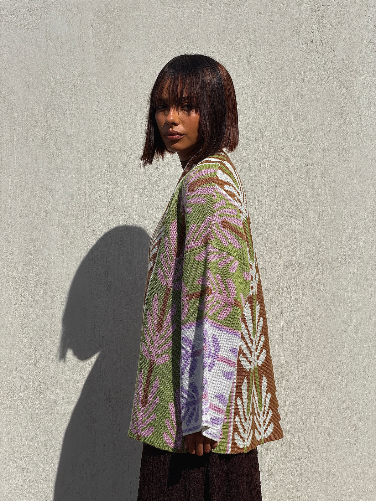 Mantra Knit Jacket - Taupe