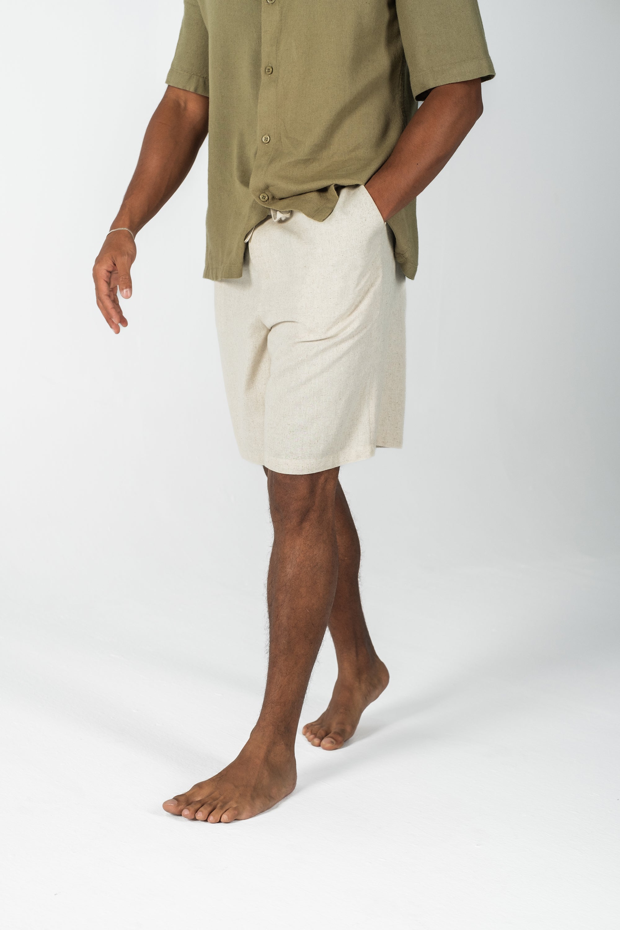 Men's Linen Shorts