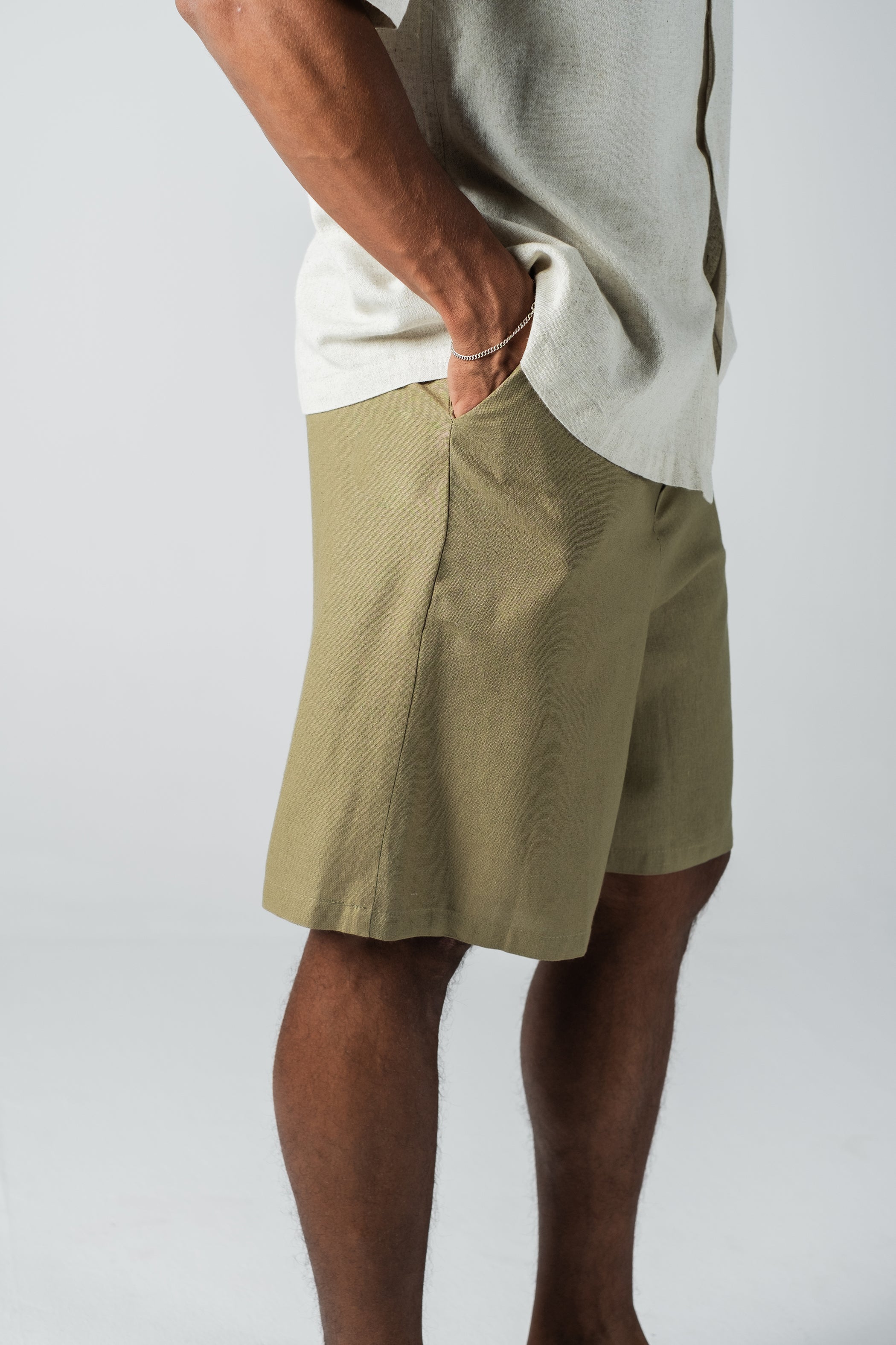 Men's Linen Shorts
